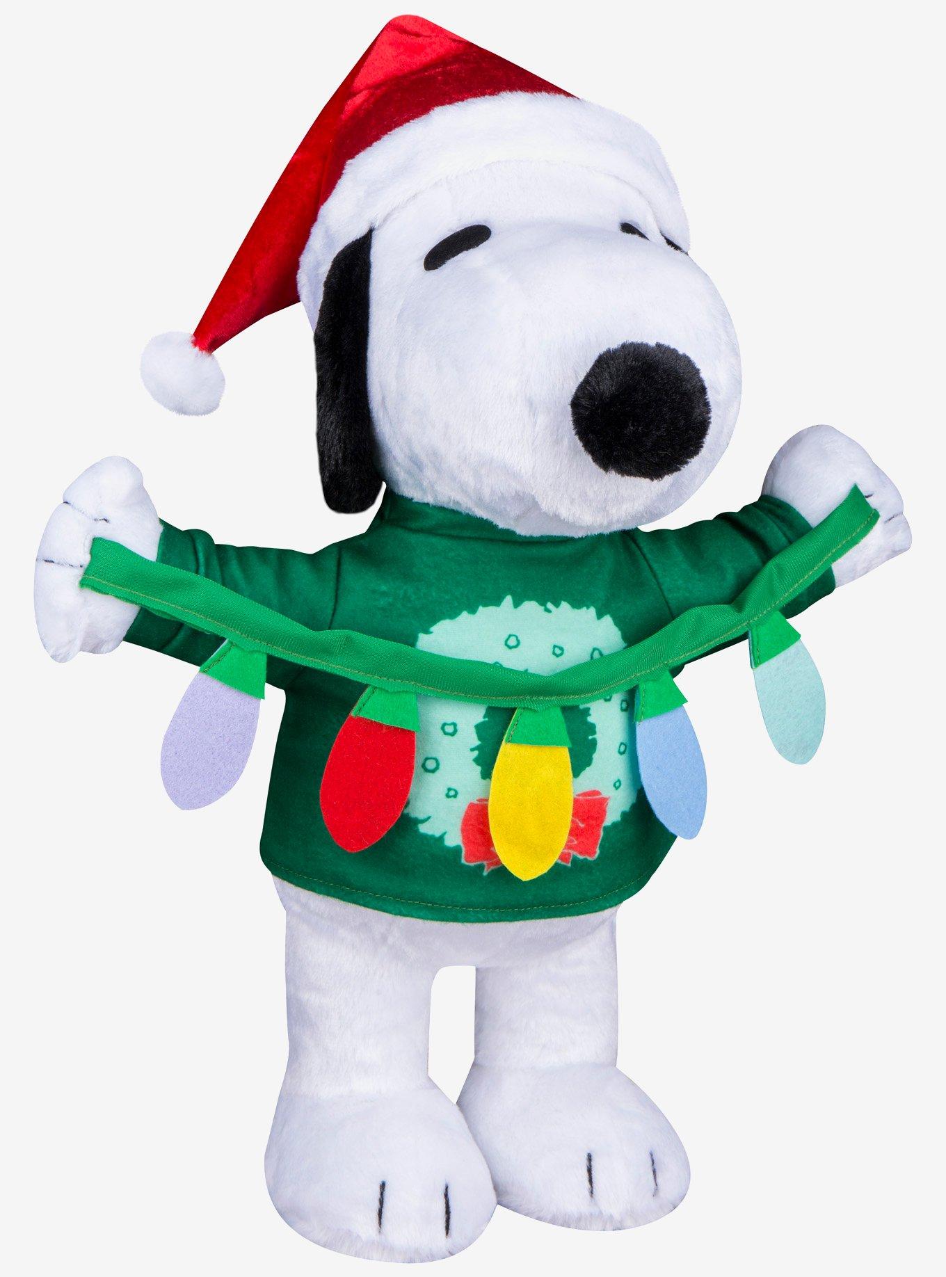 Peanuts Snoopy with Light String Holiday Greeter, , hi-res