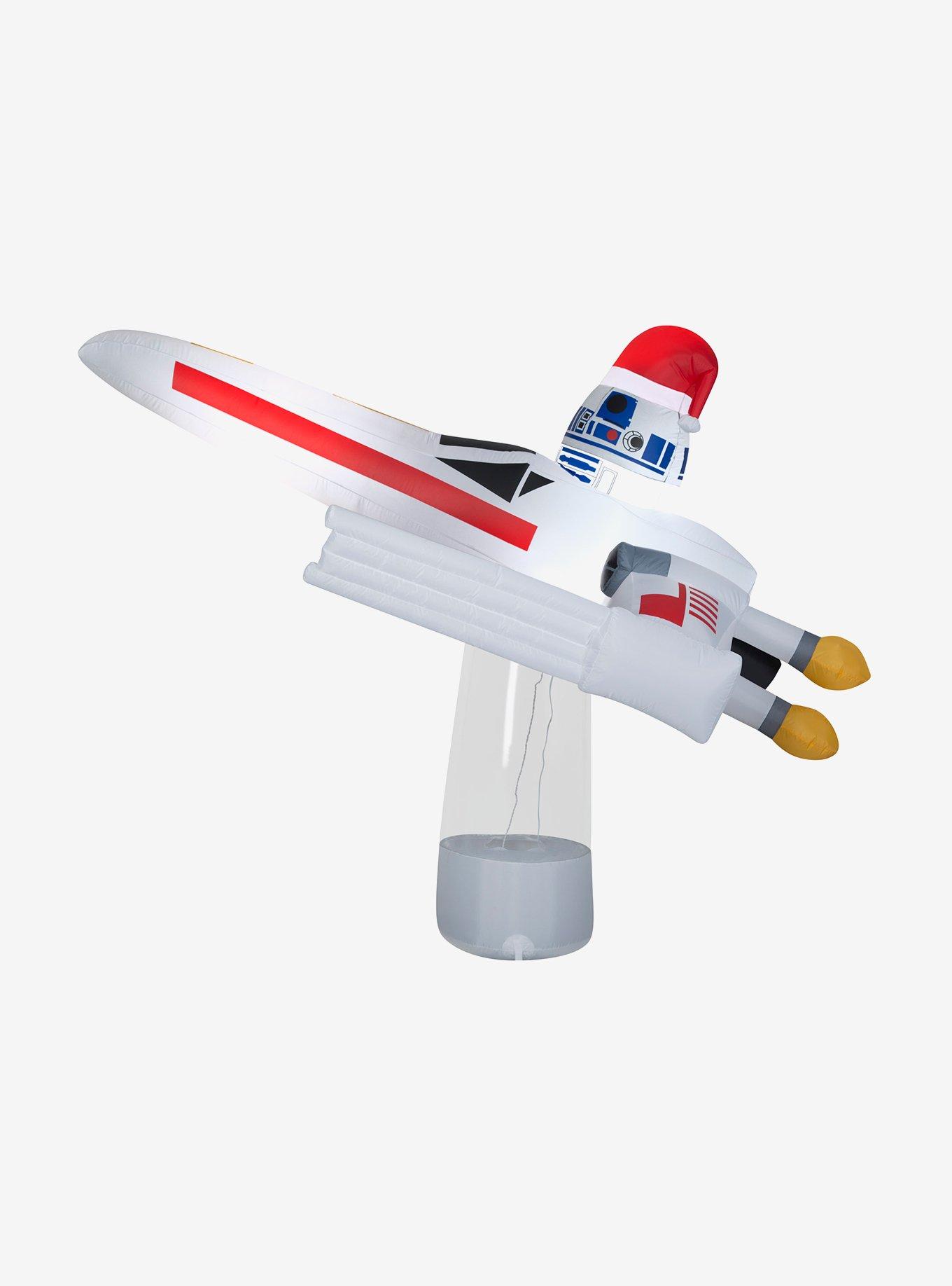 Star Wars X-Wing with R2-D2 Airblown