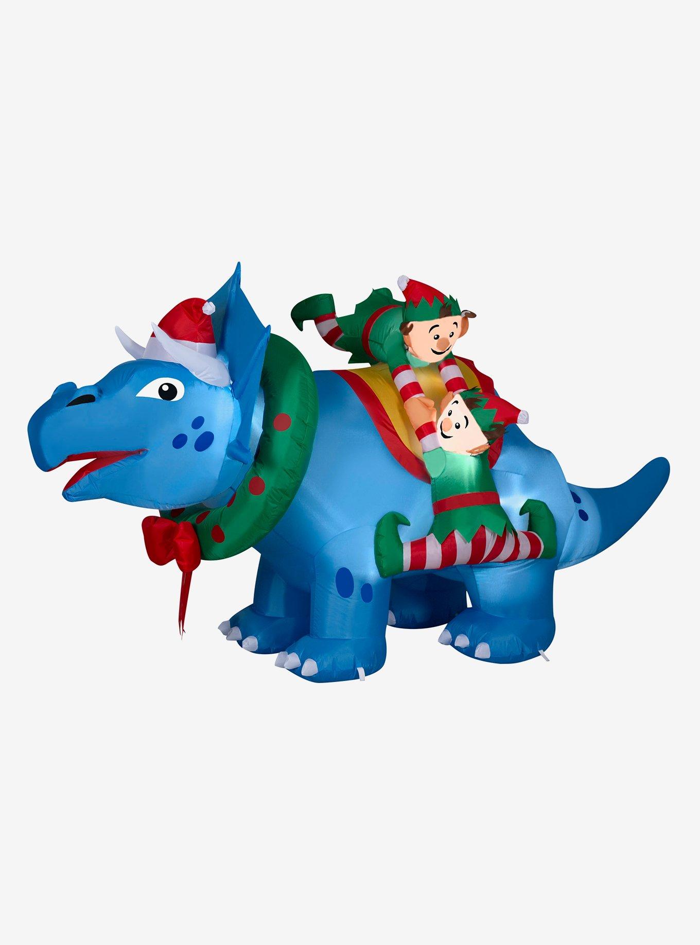 Triceratops with Elves Airblown