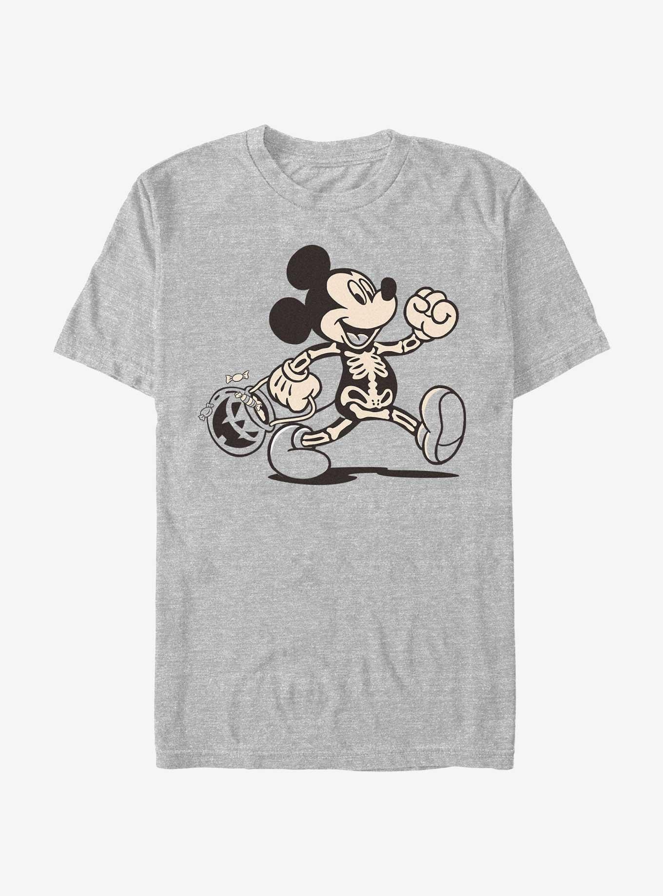 Disney Mickey Mouse Funny Bones T-Shirt - GREY | Hot Topic