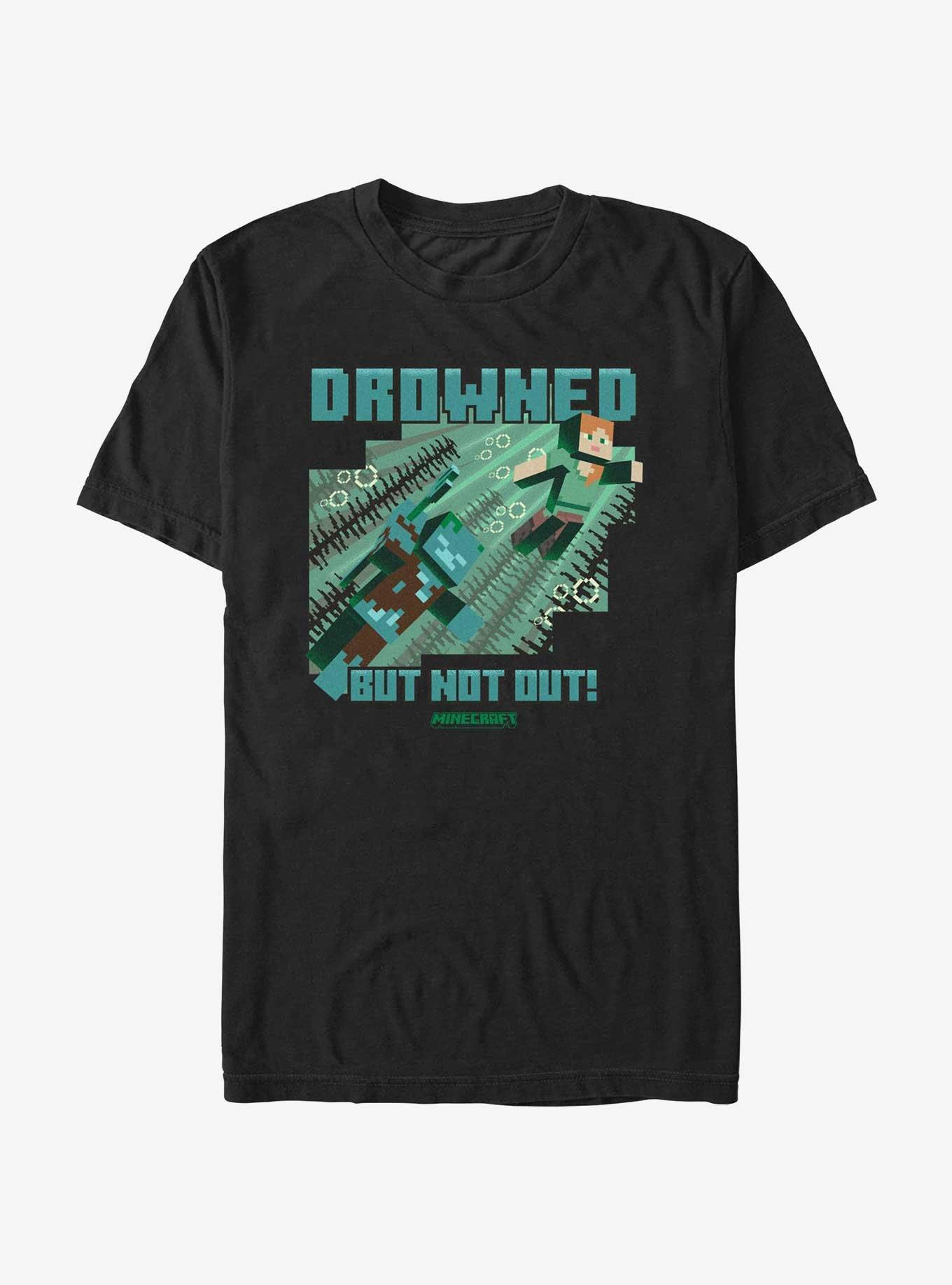 Minecraft Drowned But Not Out T-Shirt