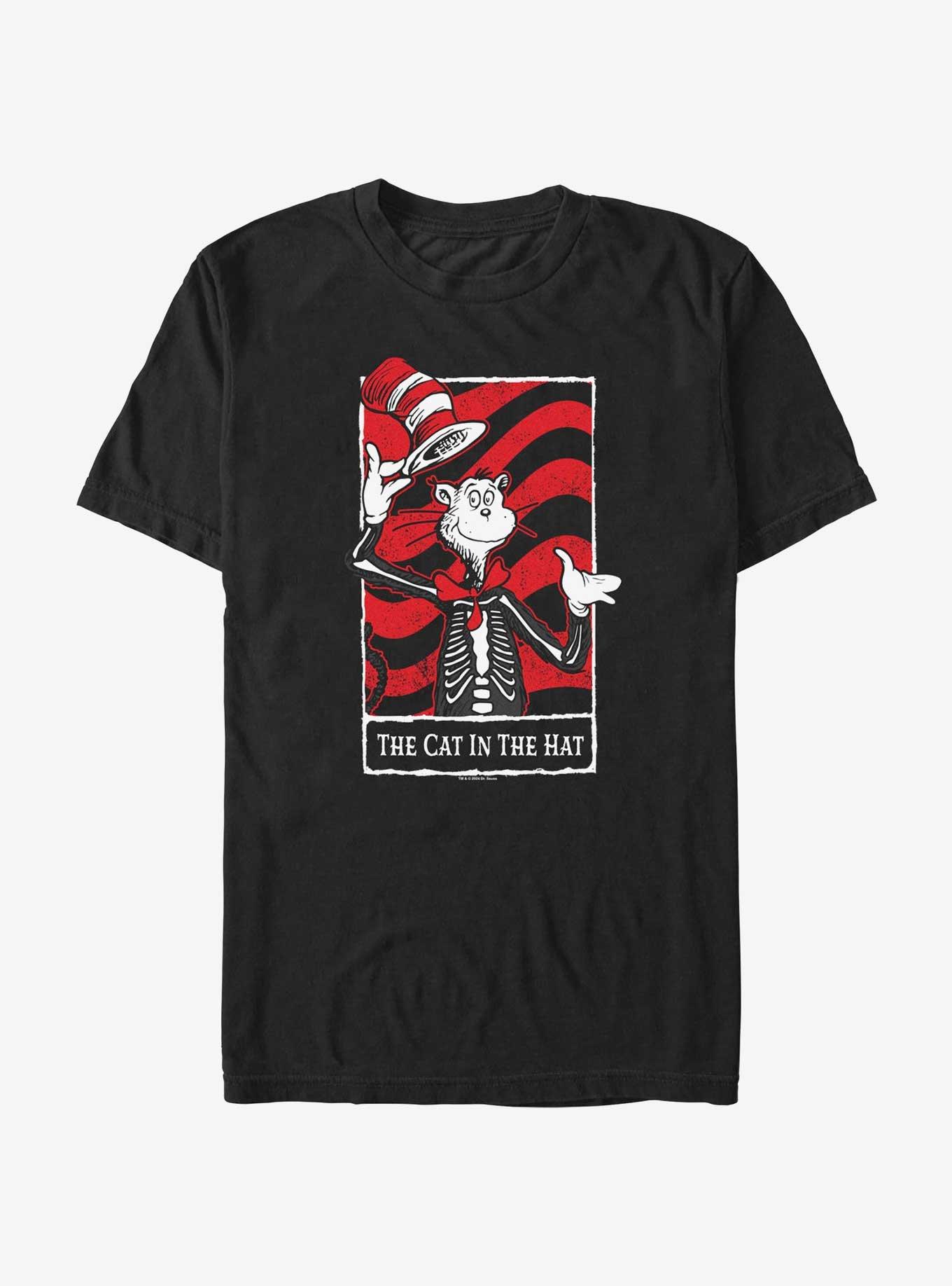 Dr. Seuss Cat Hat Tarot T-Shirt