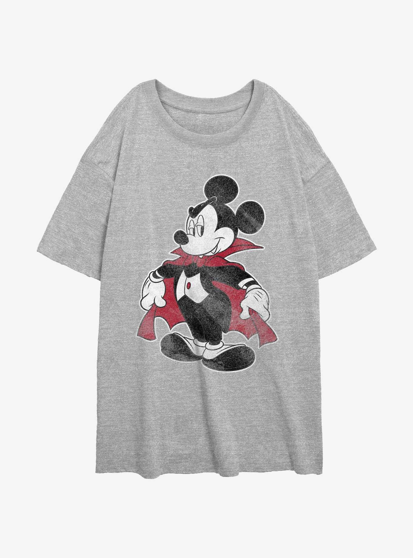 Disney Mickey Mouse Vampire Cape Girls Oversized T-Shirt, , hi-res