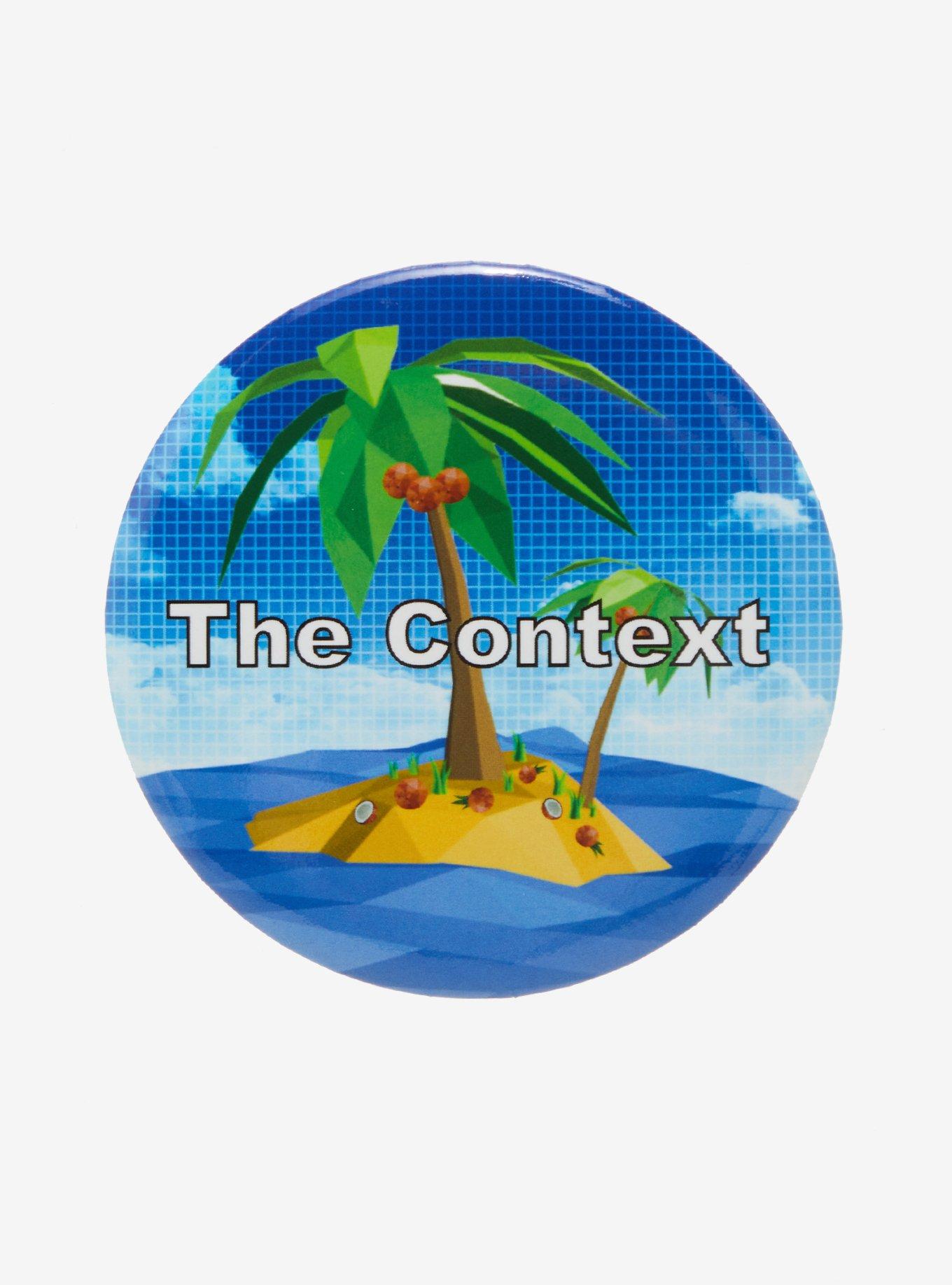 The Context Island 3 Inch Button, , hi-res