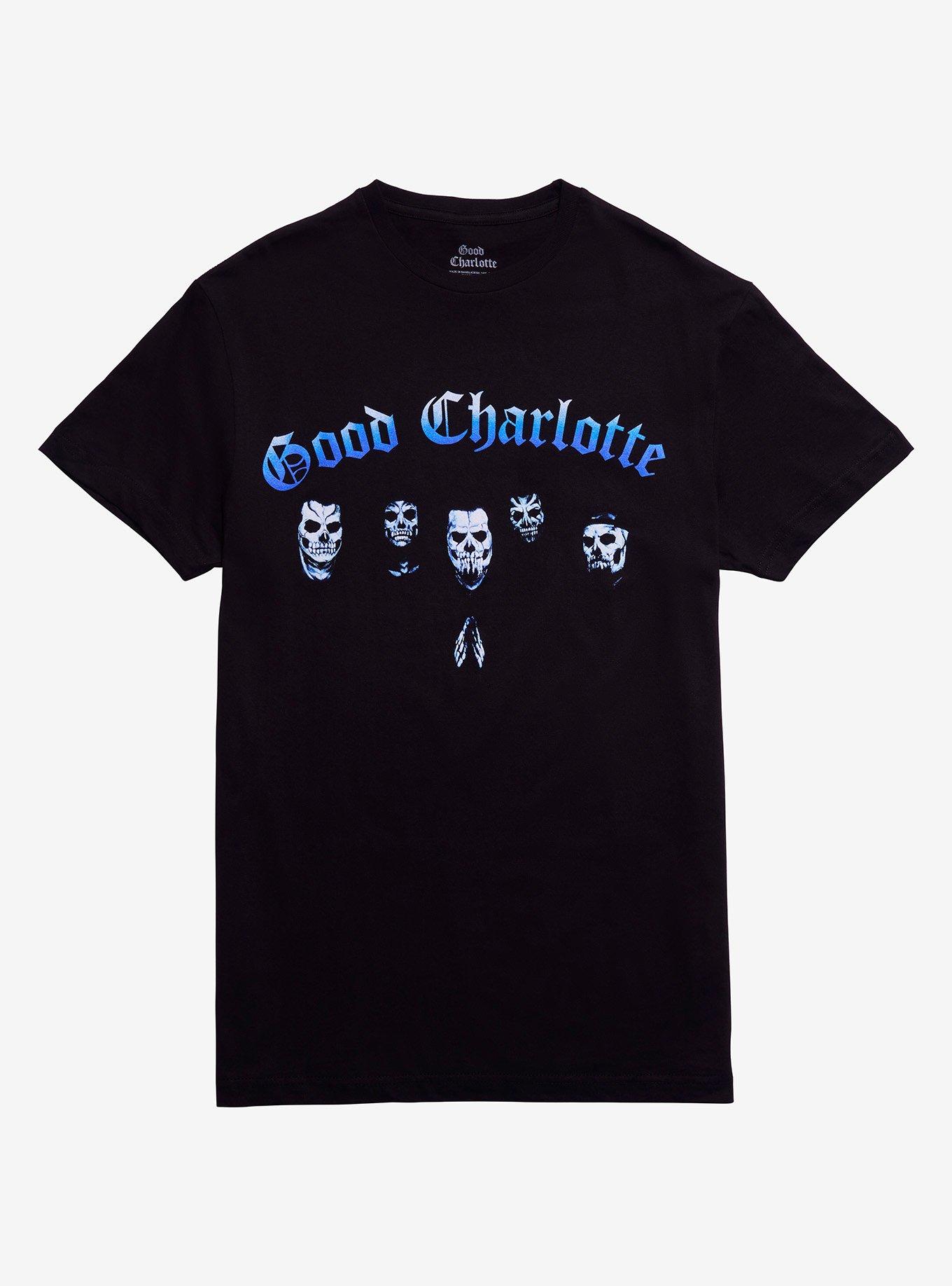 Good Charlotte Skull Masks T-Shirt, , hi-res