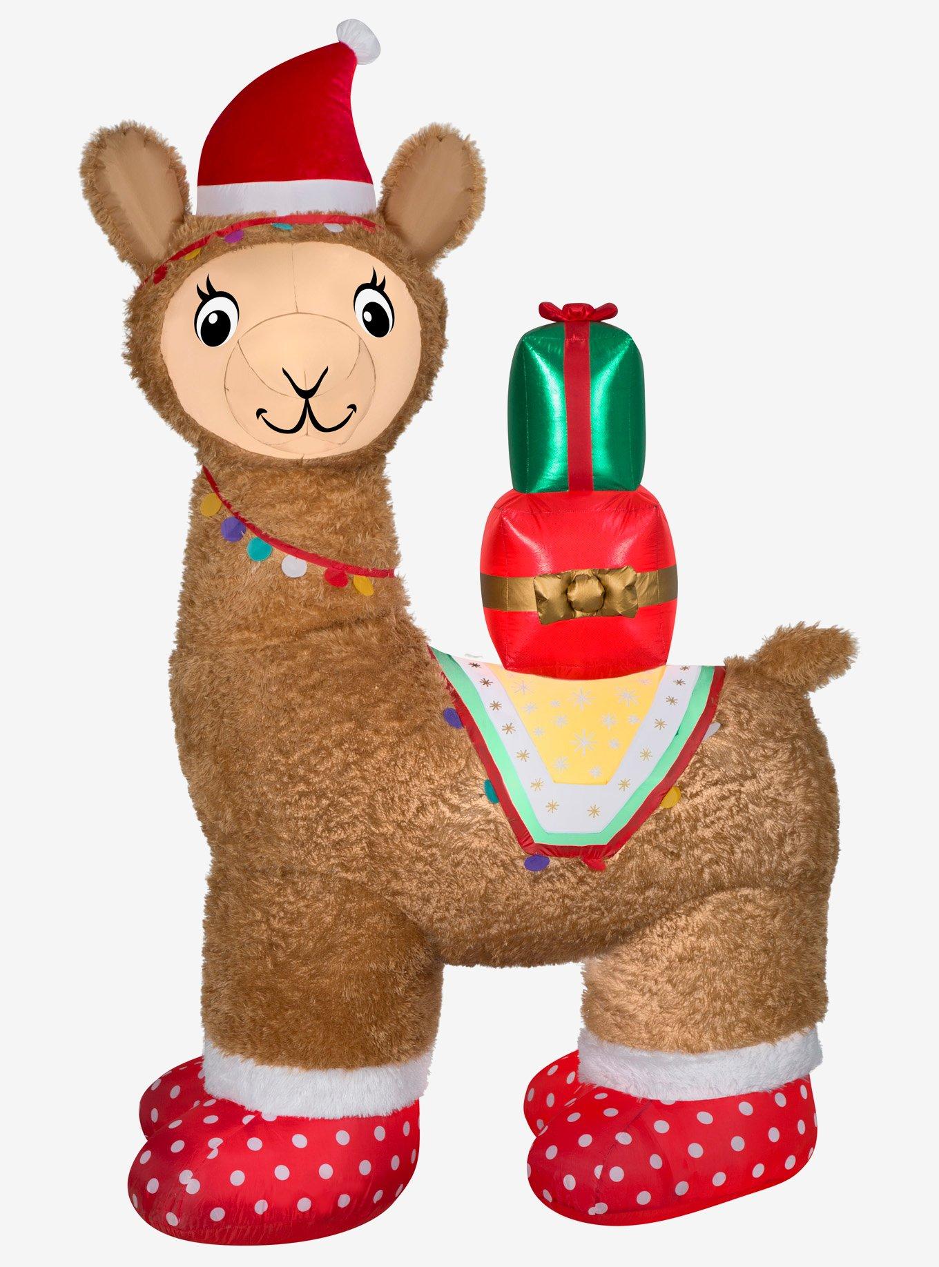 Luxe Alpaca Christmas Airblown