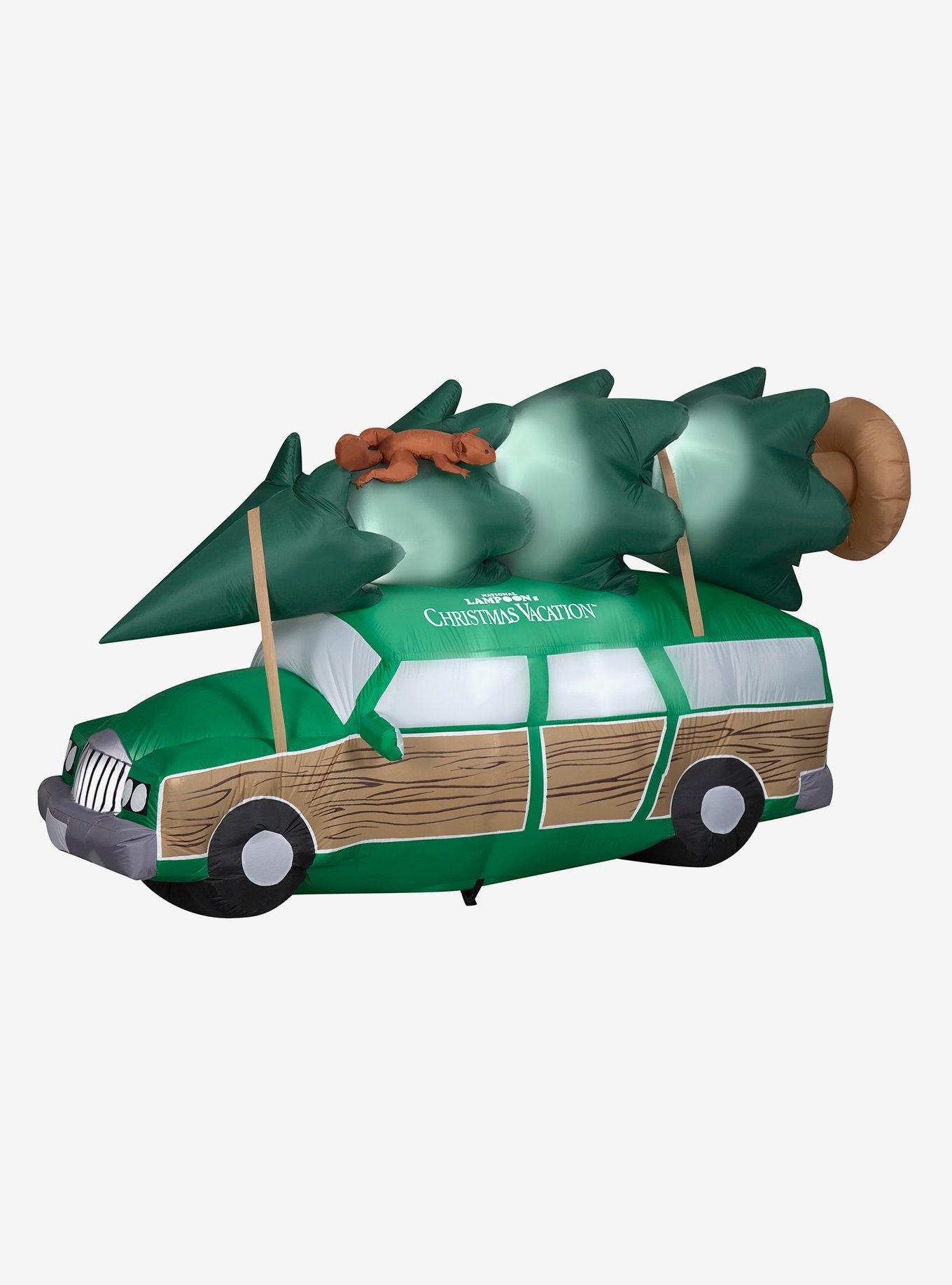 National Lampoon's Christmas Vacation Griswold Station Wagon Tree Airblown, , hi-res