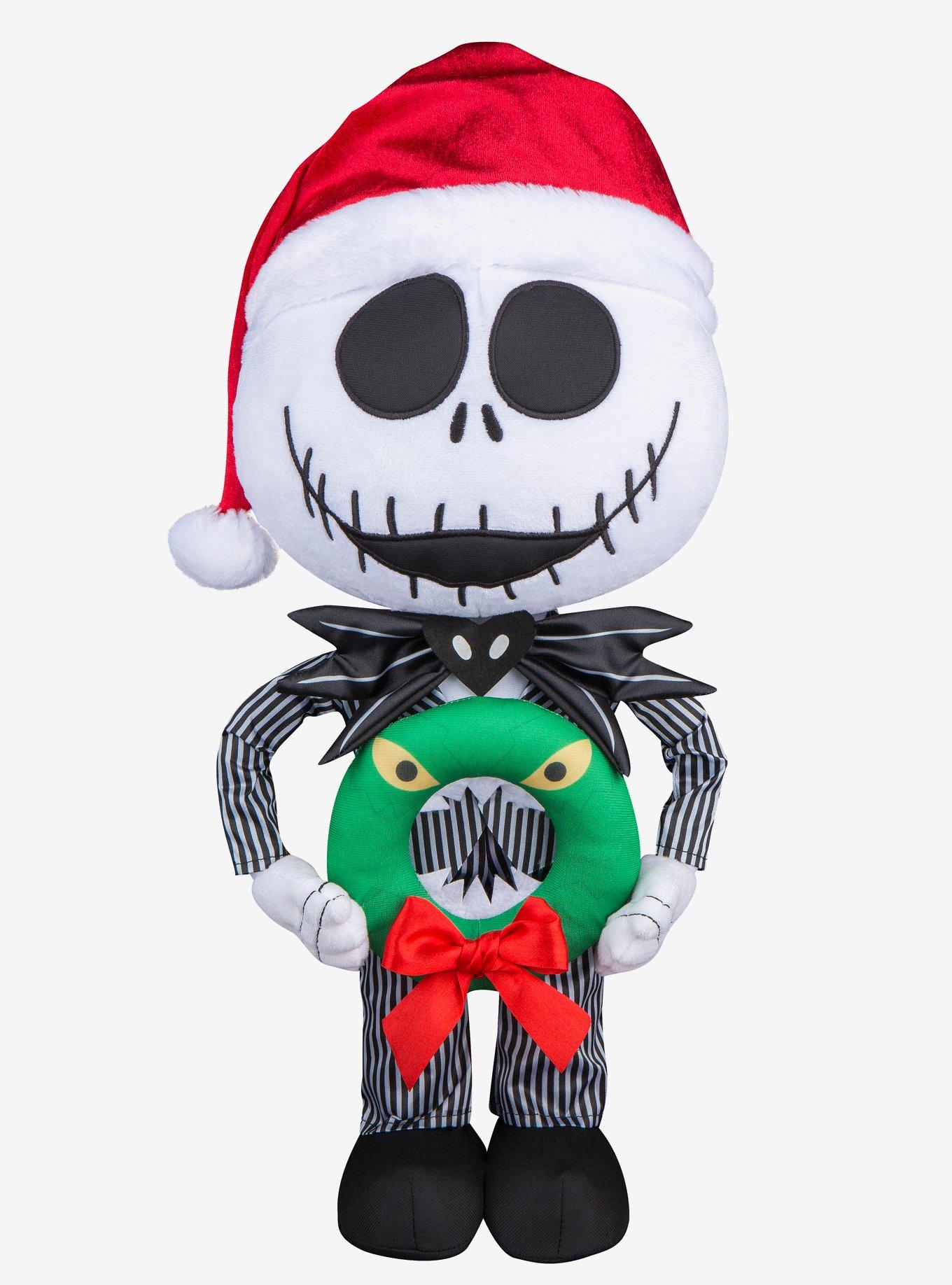 Disney Nightmare Before Christmas Jack Monster Wreath Holiday Greeter, , hi-res