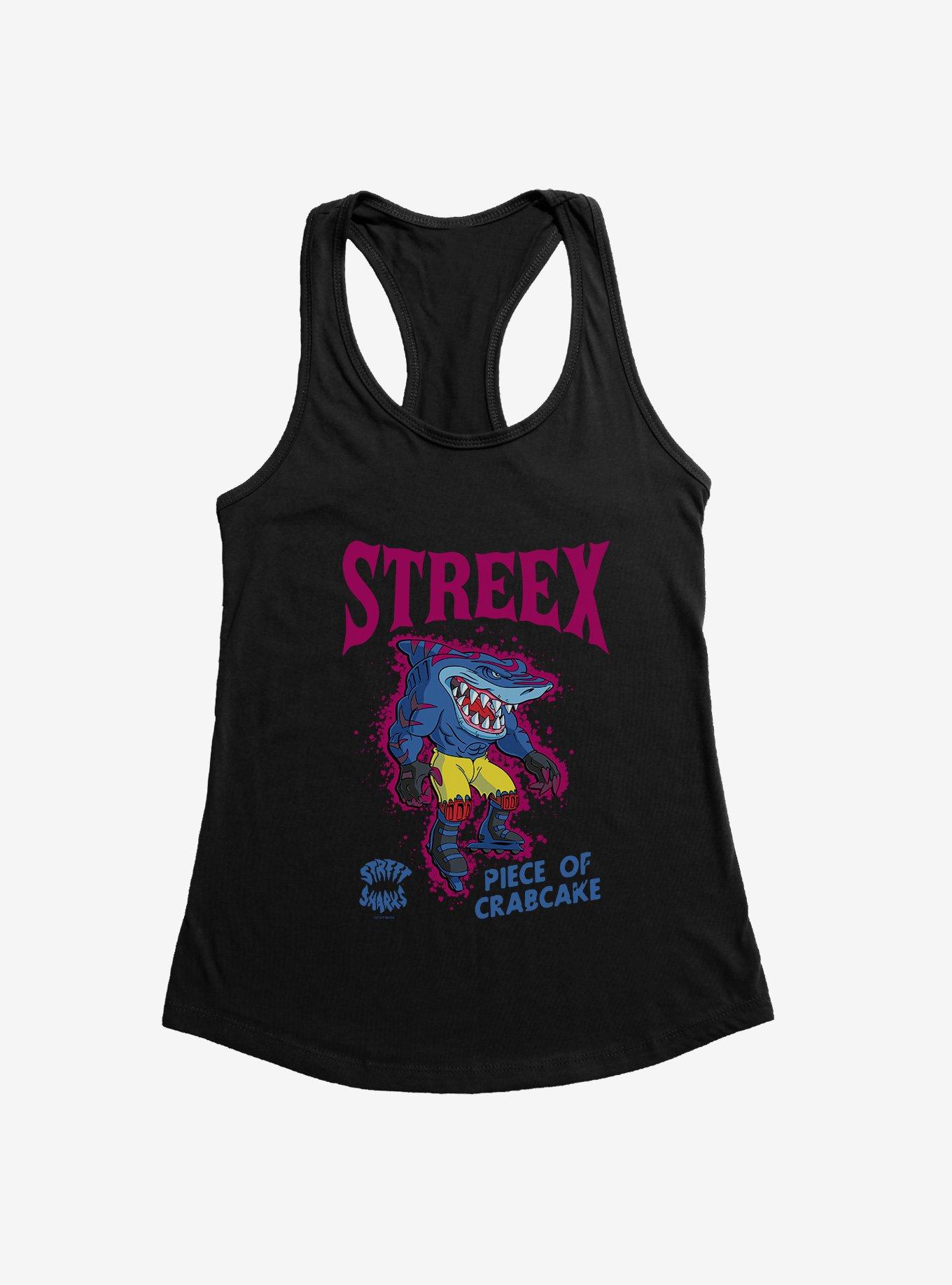 Street Sharks Streex Piece Of Crab Cake Womens Tank Top, , hi-res