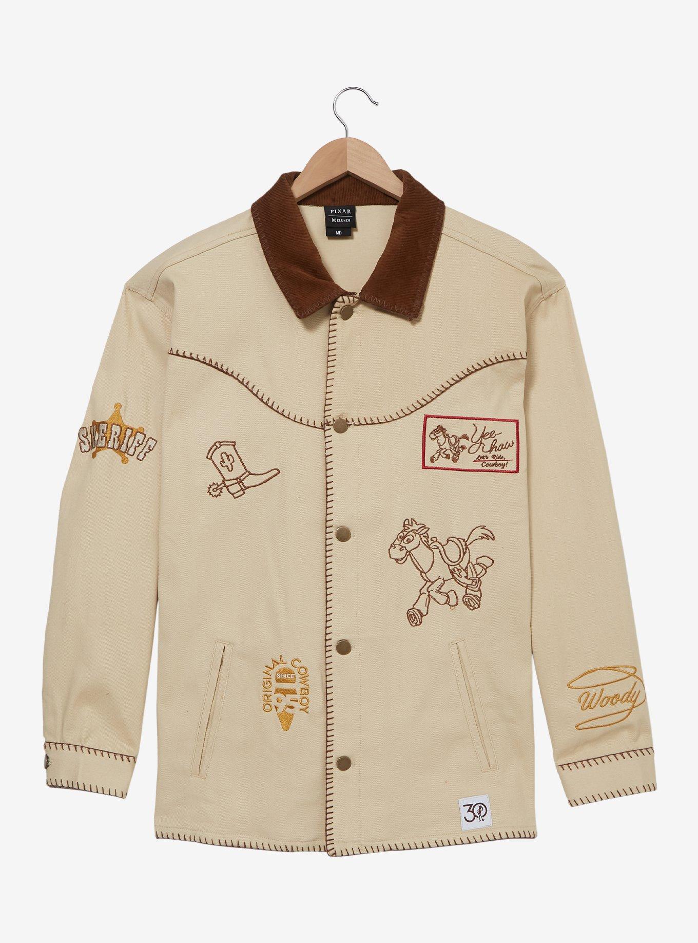 Disney Pixar Toy Story Woody Icons Chore Jacket - BoxLunch Exclusive, , hi-res