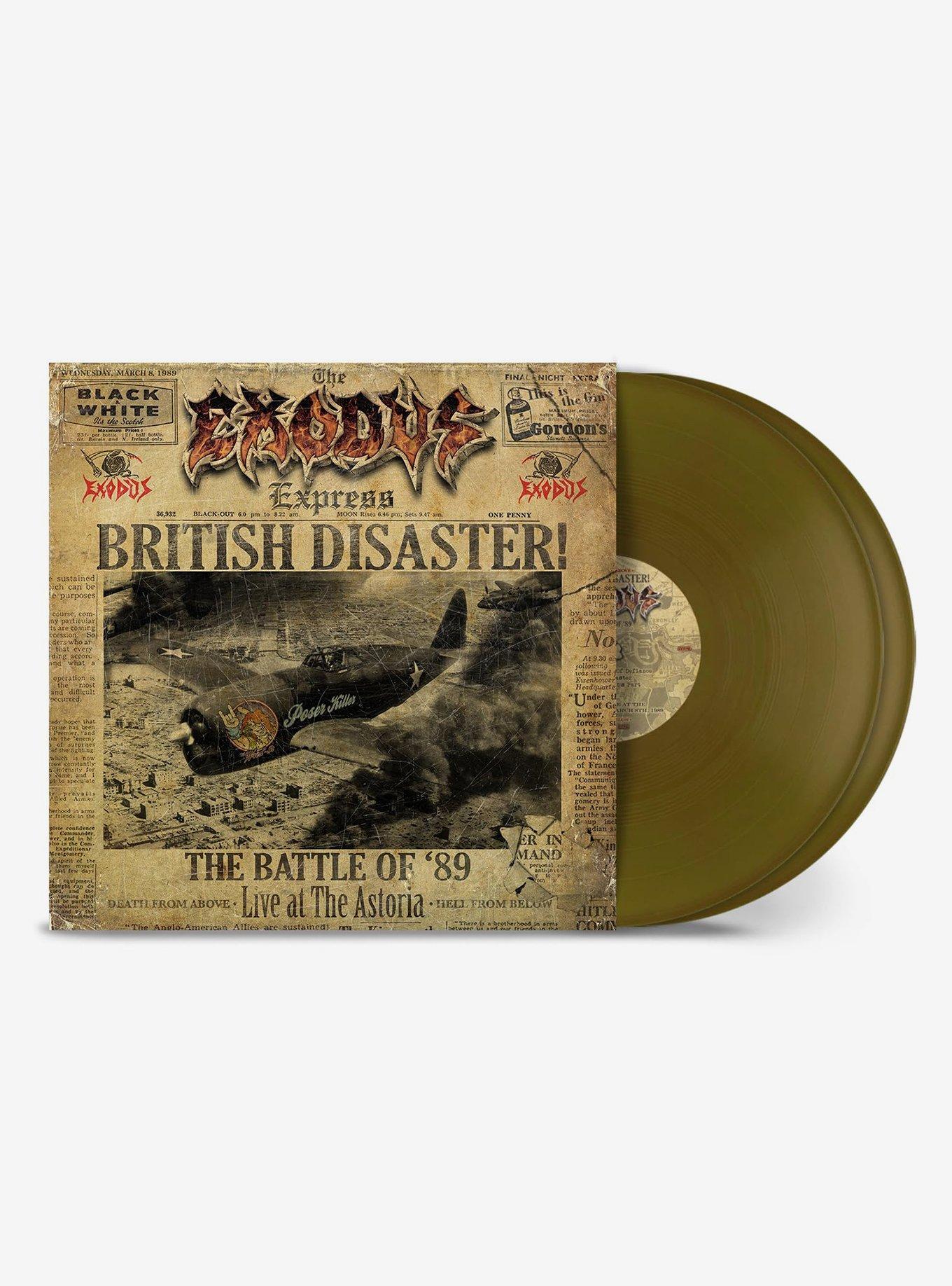 Exodus British Disaster Battle Of 89 Live At The Astoria Vinyl LP