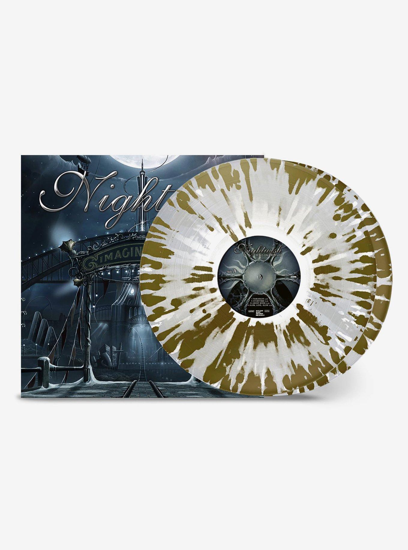 Nightwish Imaginaerum Clear Gold White Splatter Vinyl LP, , hi-res