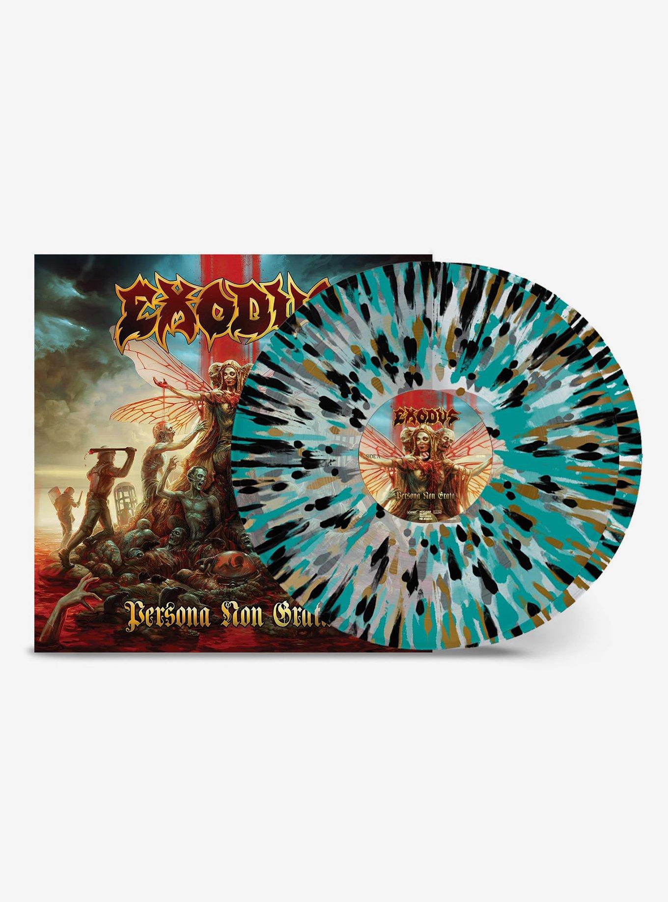 Exodus Persona Non Grata Clear Gold Black Turquoise Vinyl LP