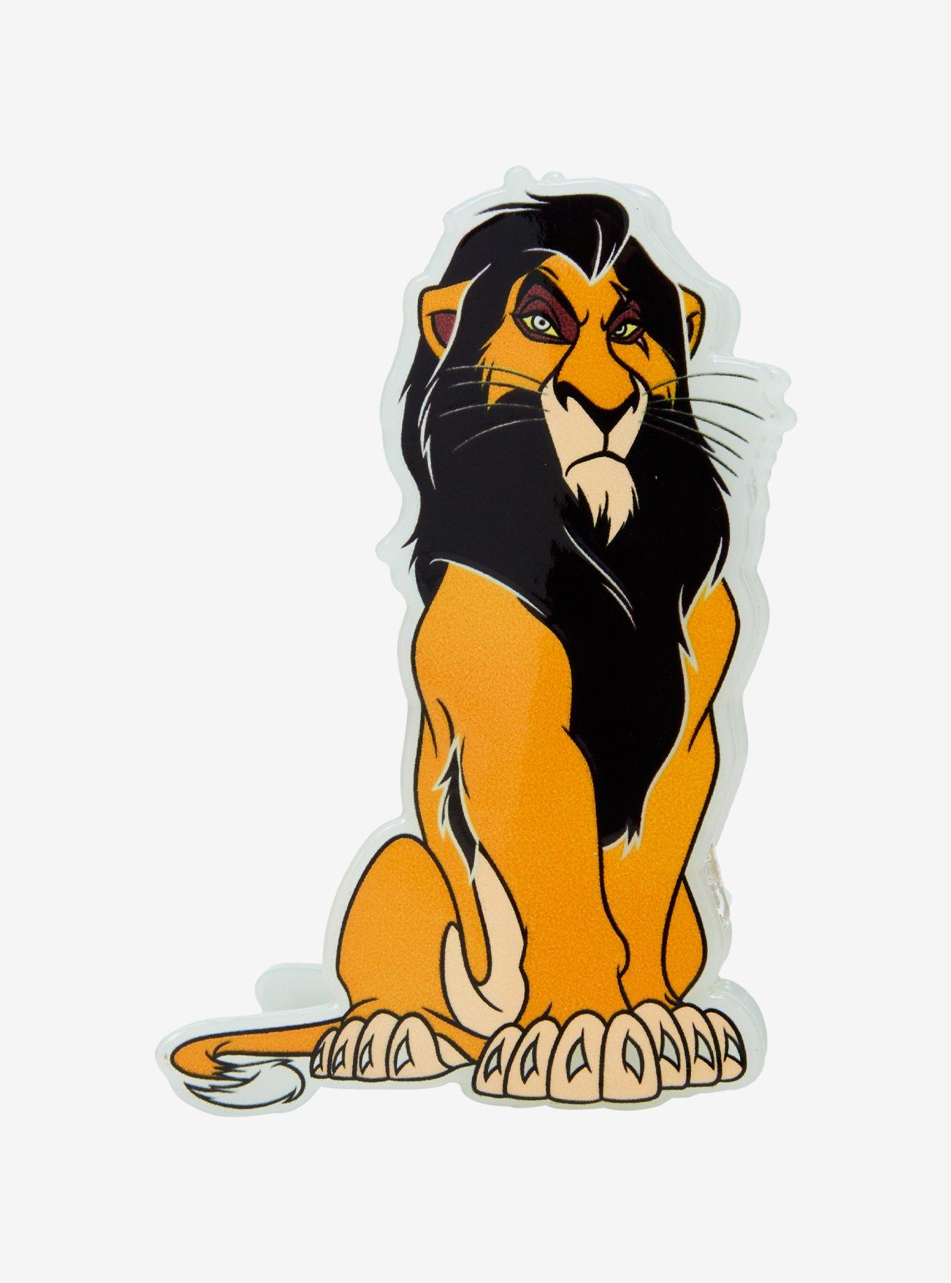 Disney The Lion King Scar Glow-in-the-Dark Figural Claw Clip, , hi-res