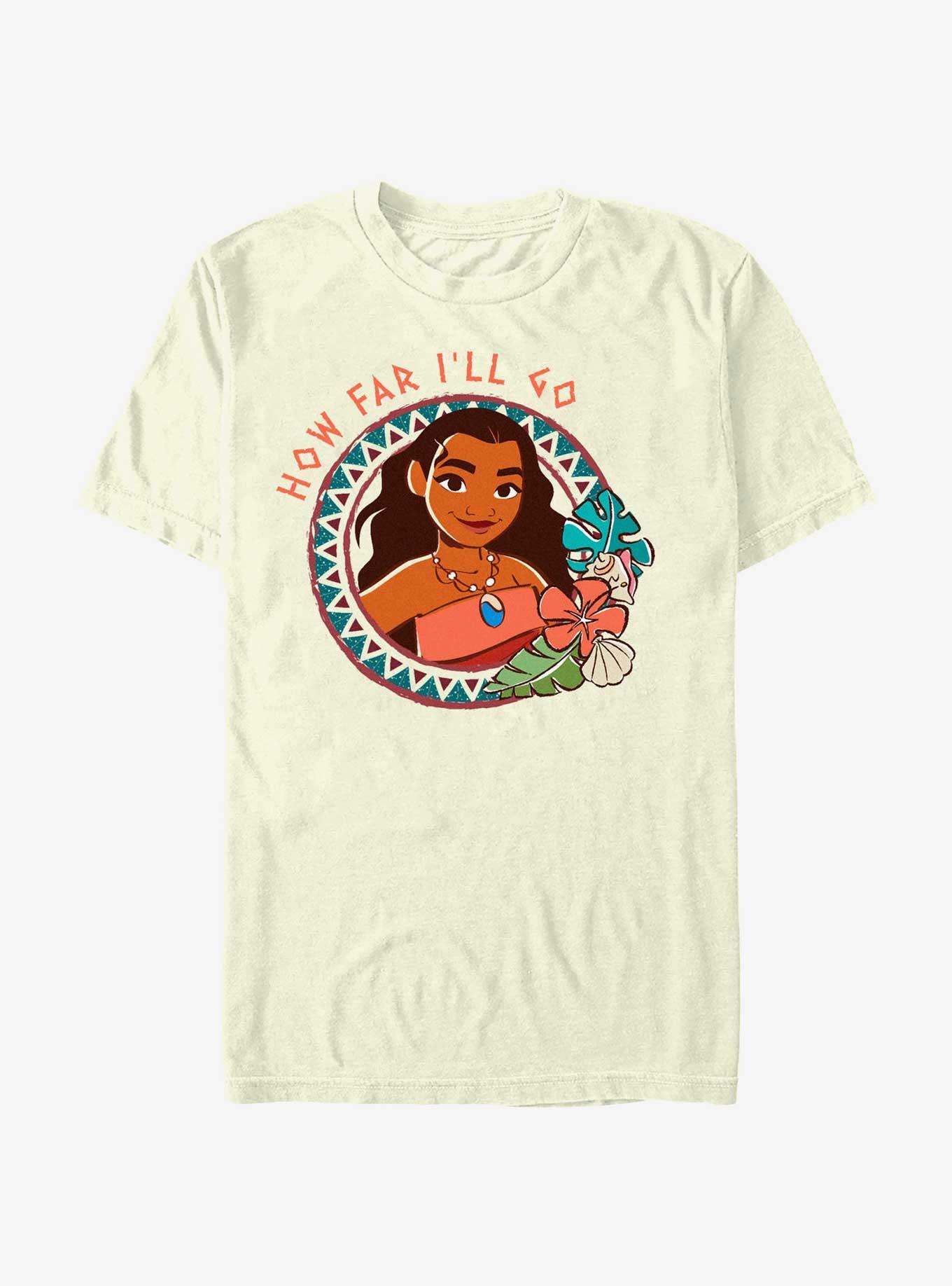 Disney Moana  How Far I'll Go T-Shirt, NATURAL, hi-res