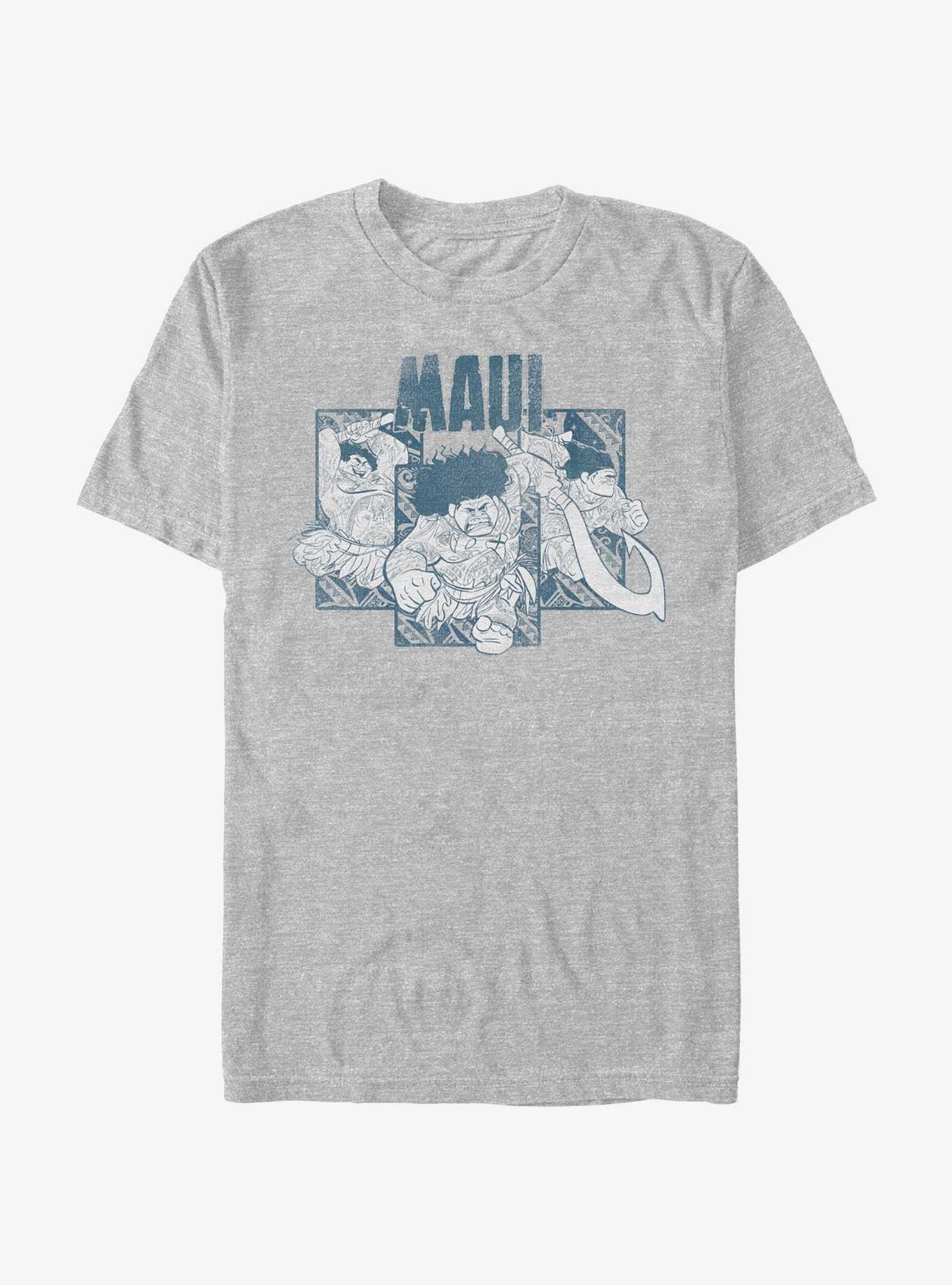 Disney Moana Maui In Charge T-Shirt, ATH HTR, hi-res