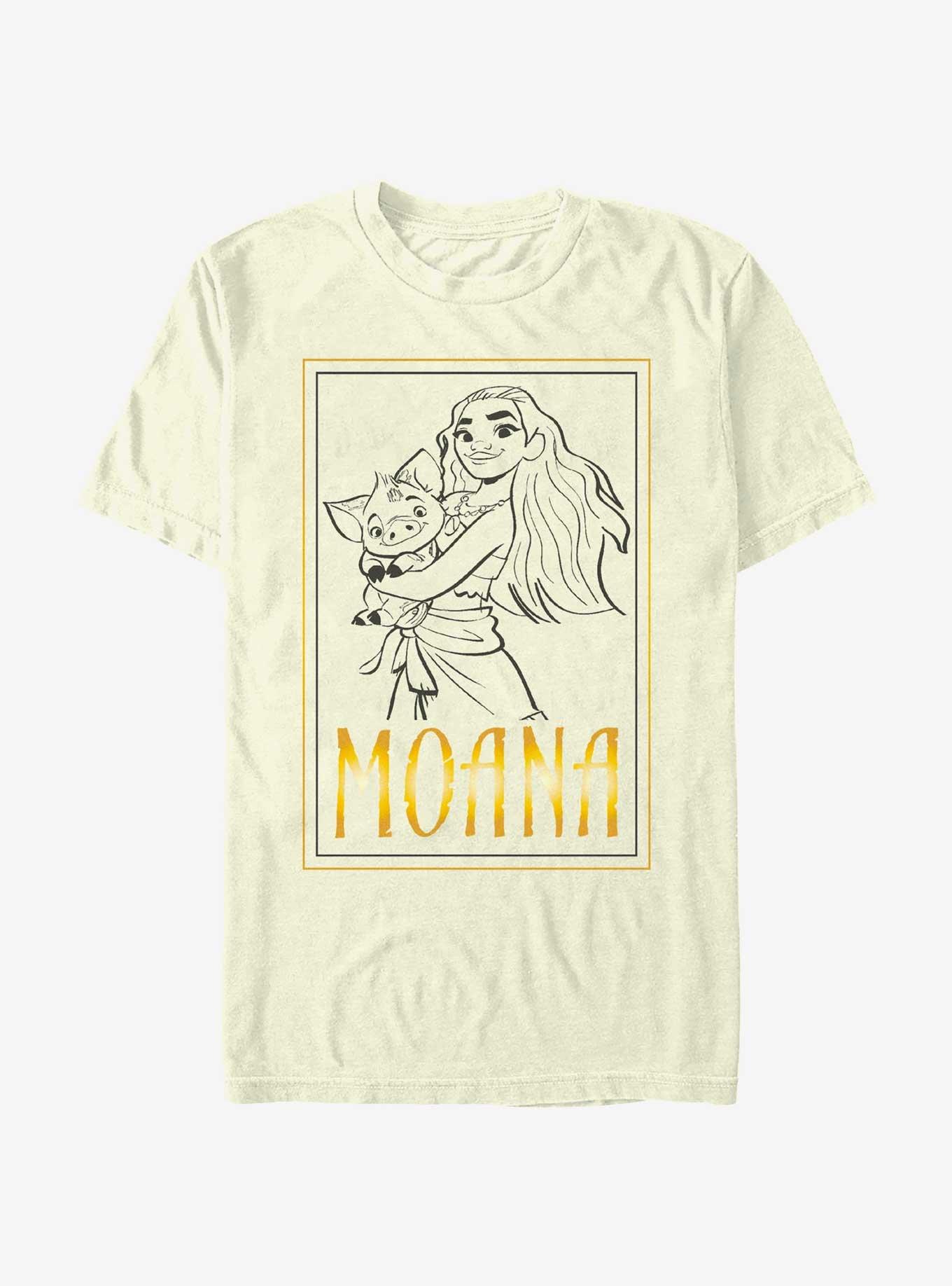 Disney Moana Sketchy Box T-Shirt, , hi-res