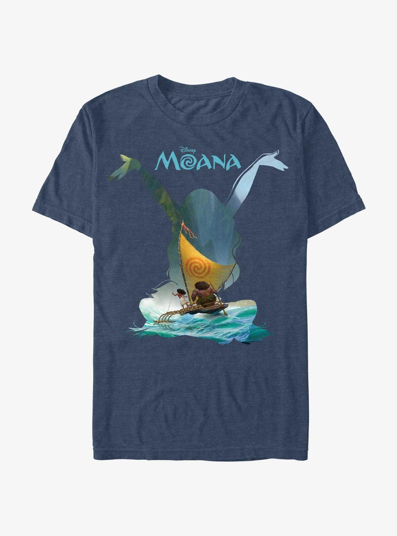 Disney Moana Venture T-Shirt, NAVY HTR, hi-res