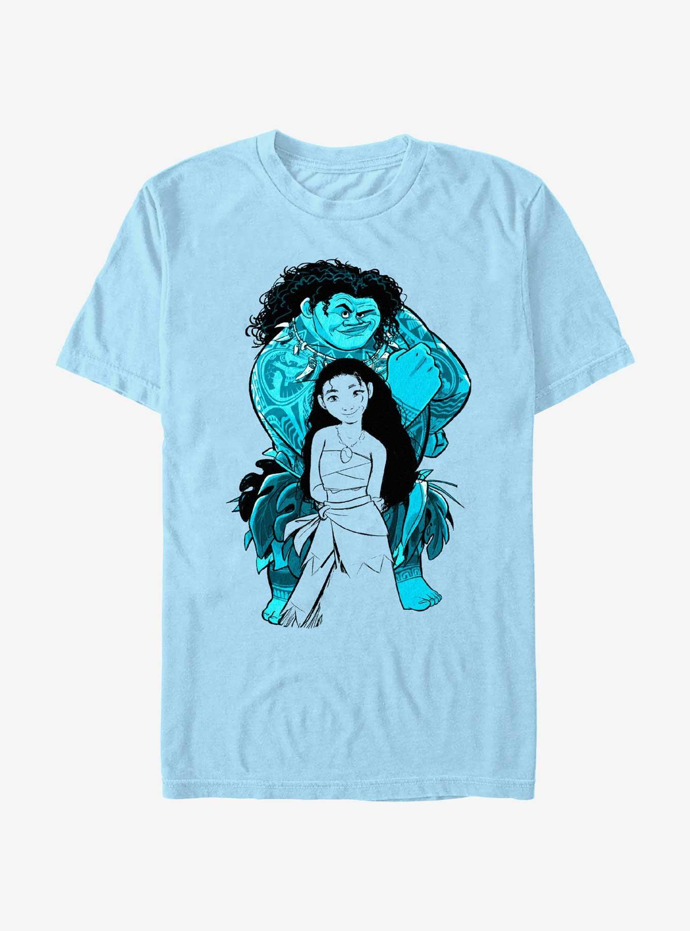 Disney Moana And Maui Pose T-Shirt