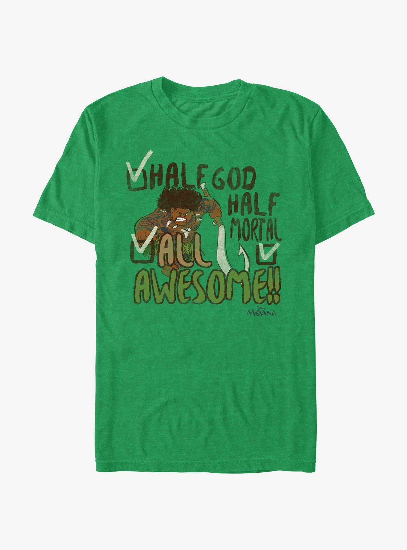Disney Moana All Awesome T-Shirt, KEL HTR, hi-res