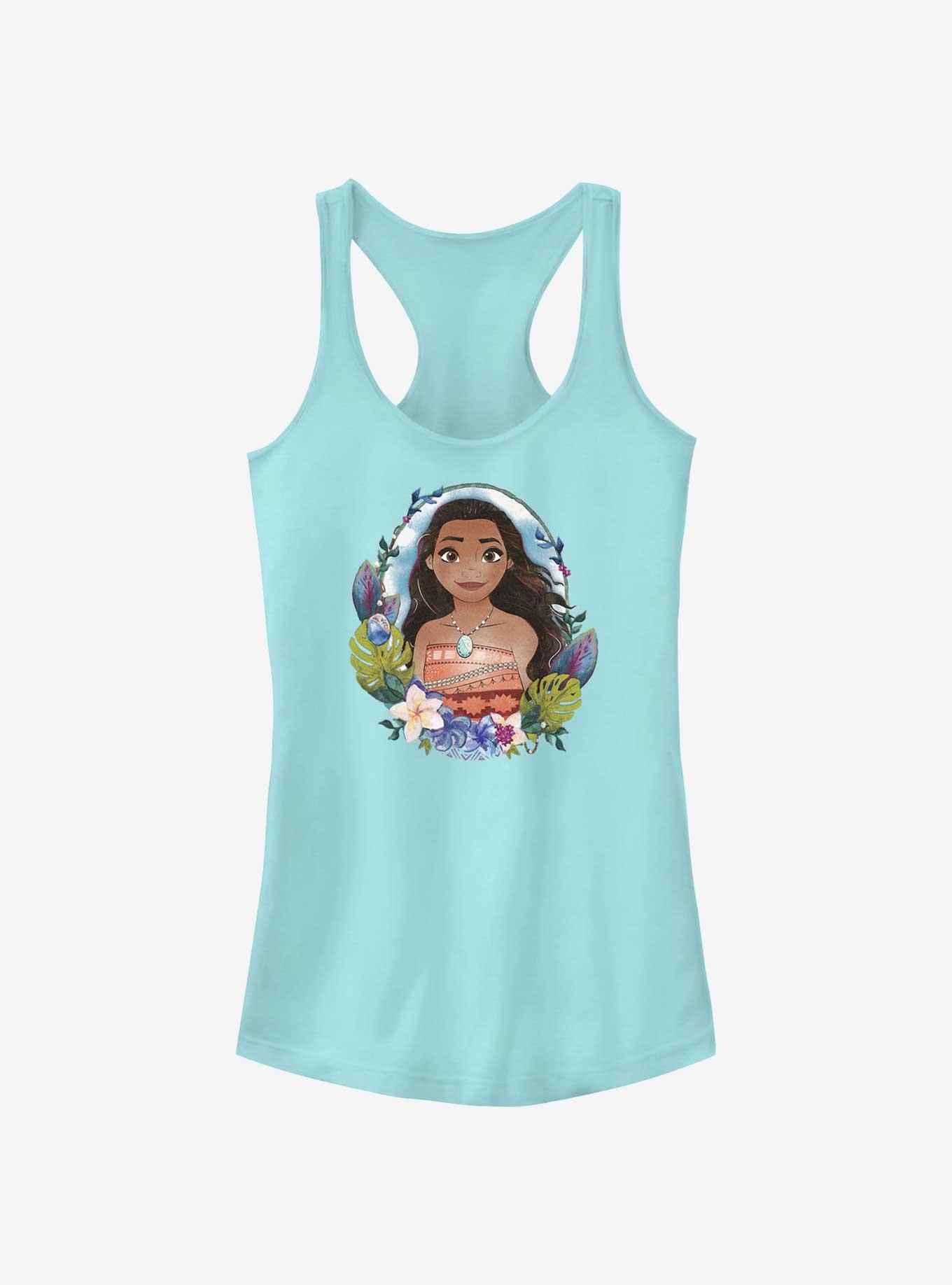 Disney Moana Flower Window Girls Tank, CANCUN, hi-res