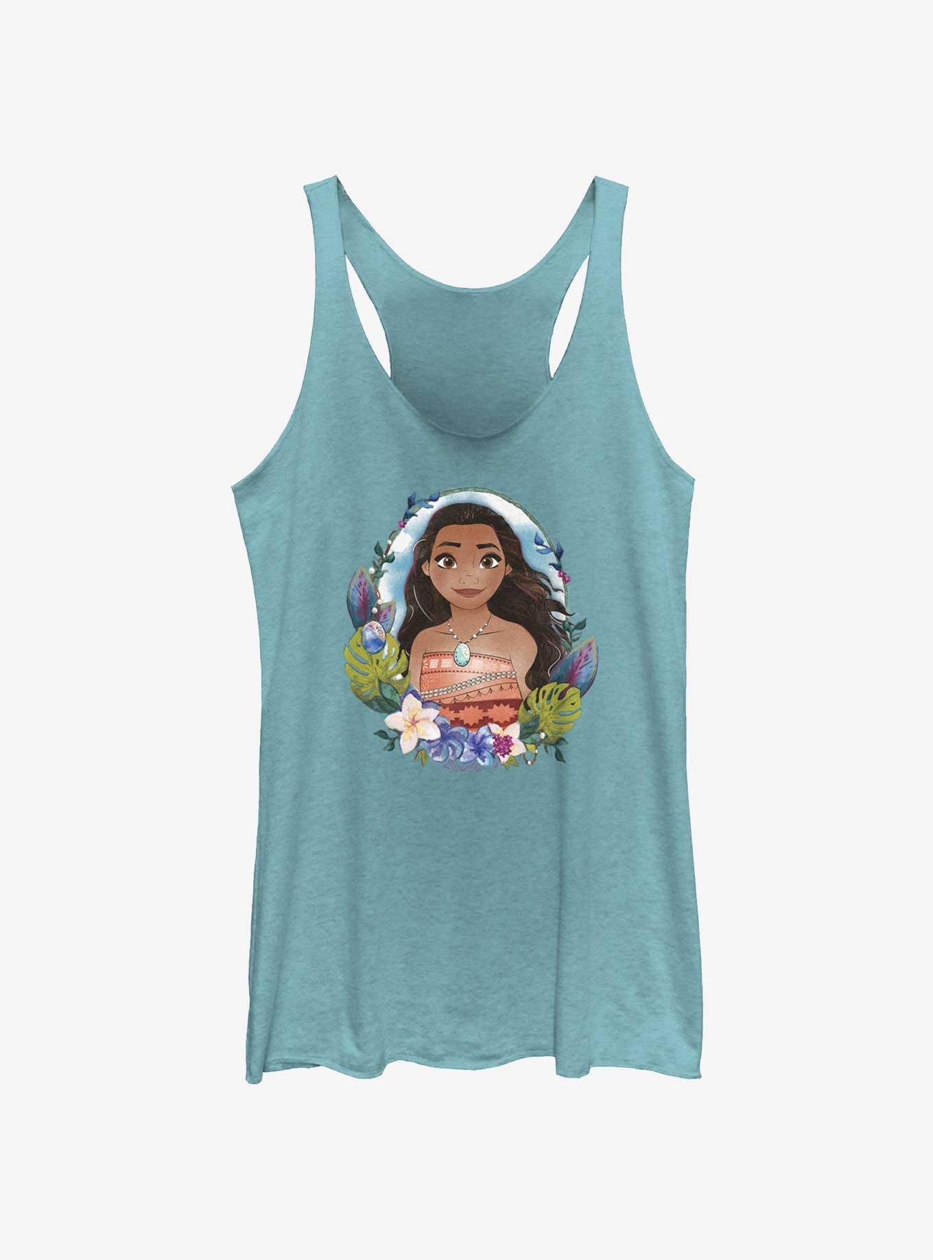 Disney Moana Flower Window Girls Tank