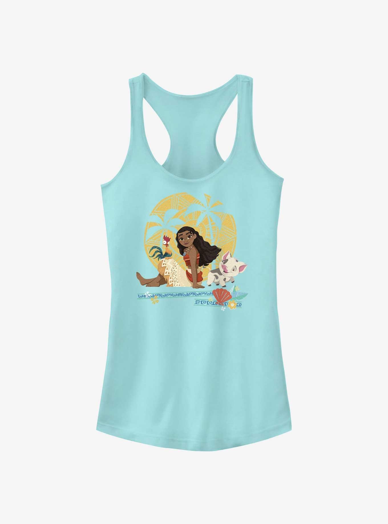 Disney Moana Sunset Friends Girls Tank