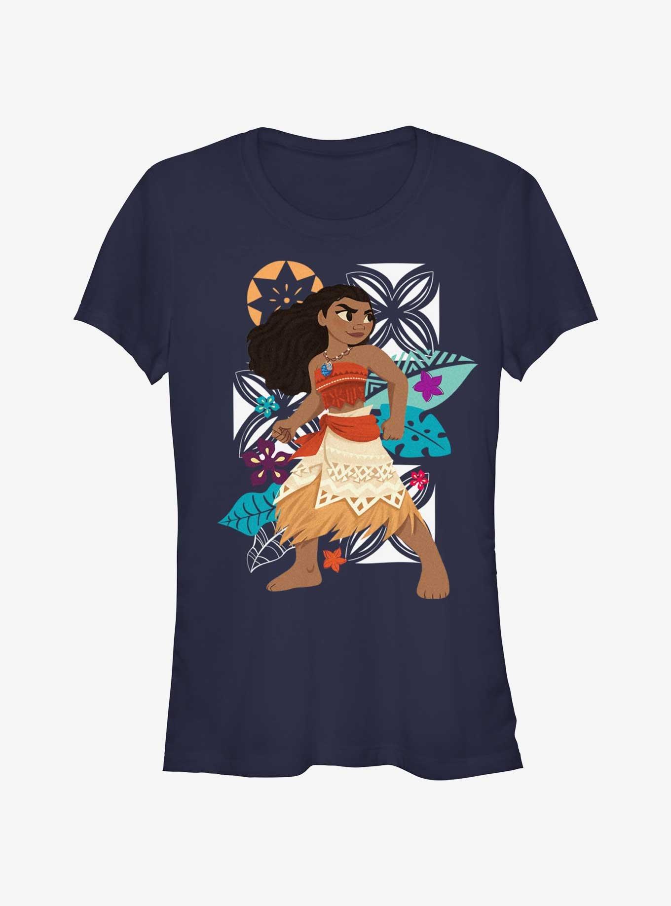 Disney Moana Flower Pose Girls T-Shirt