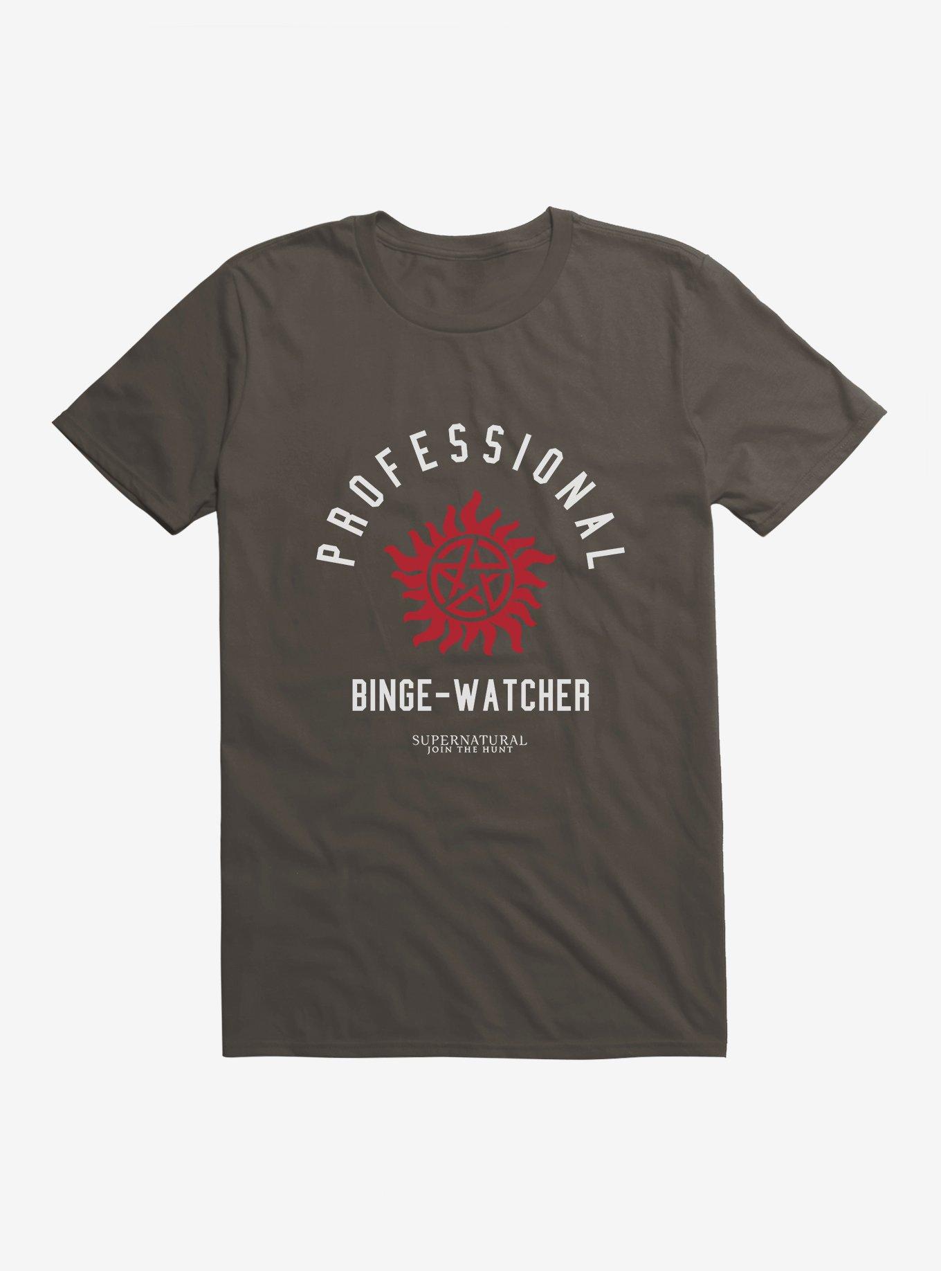 Supernatural Professional Binge-Watcher T-Shirt