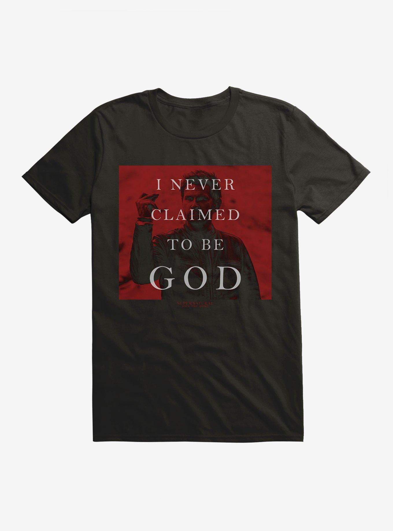 Supernatural I Never Claimed To Be God T-Shirt, , hi-res