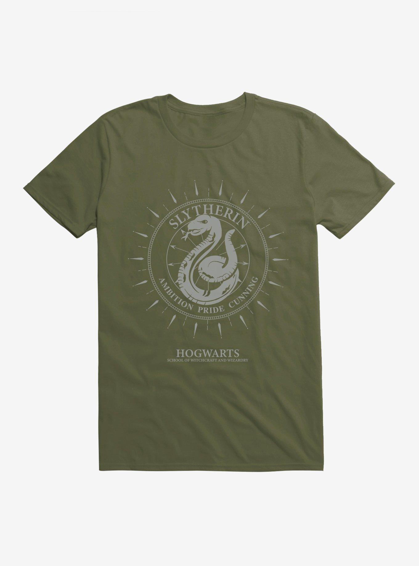 Harry Potter Celestial Slytherine T-Shirt, MILITARY GREEN, hi-res