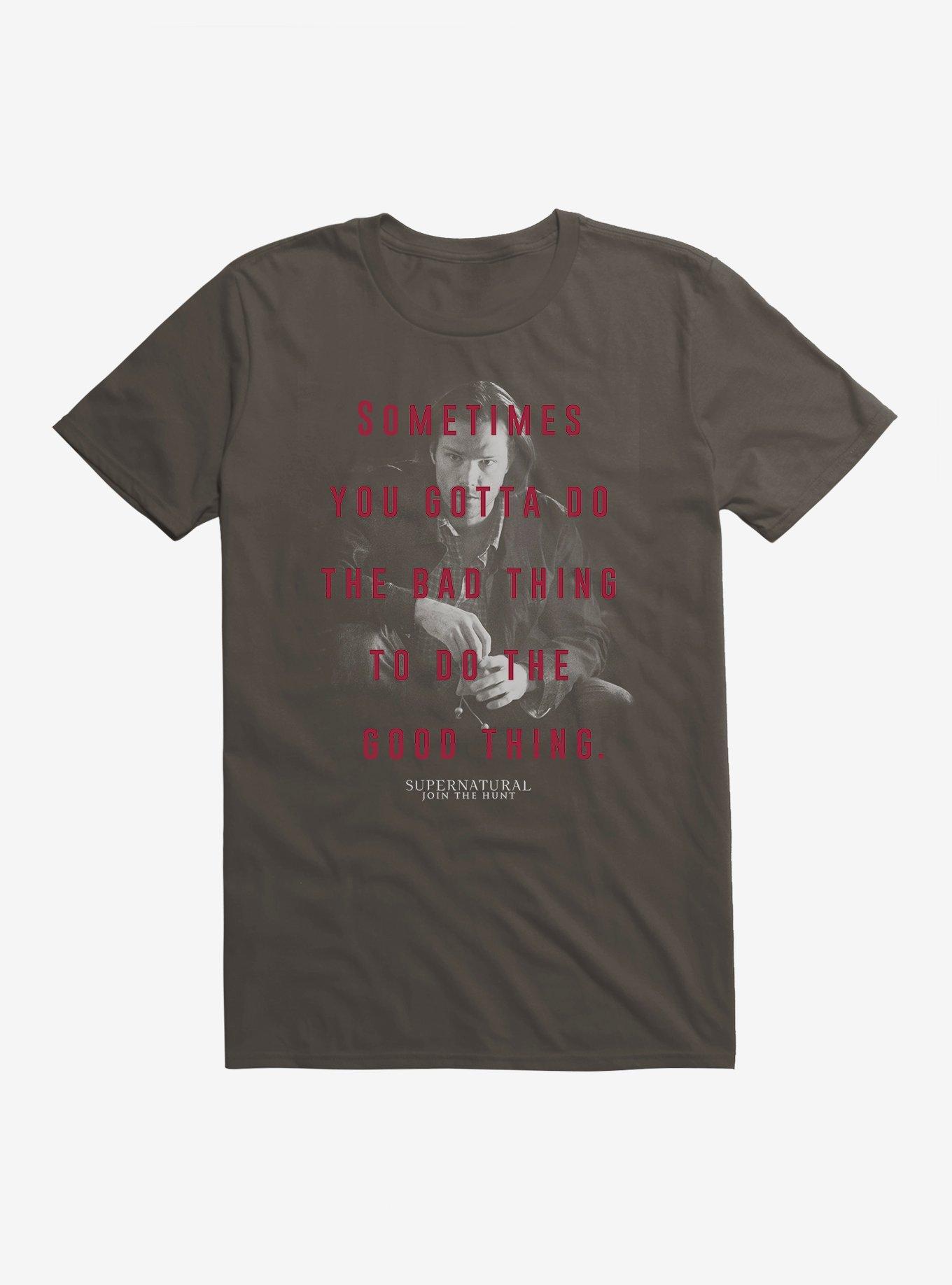 Supernatural Do Bad To Do Good T-Shirt, , hi-res