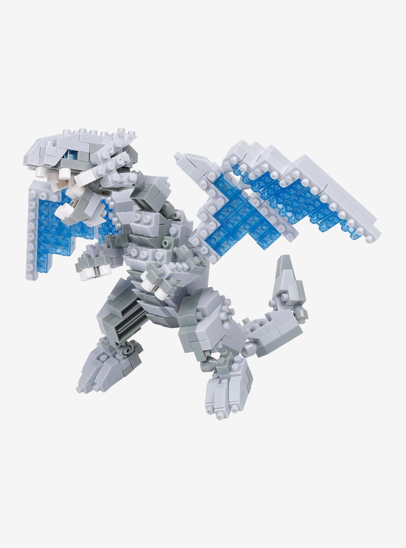 Bandai Spirits Yu-Gi-Oh! Nanoblock Character Collection Blue-Eyes White Dragon Build Set, , hi-res