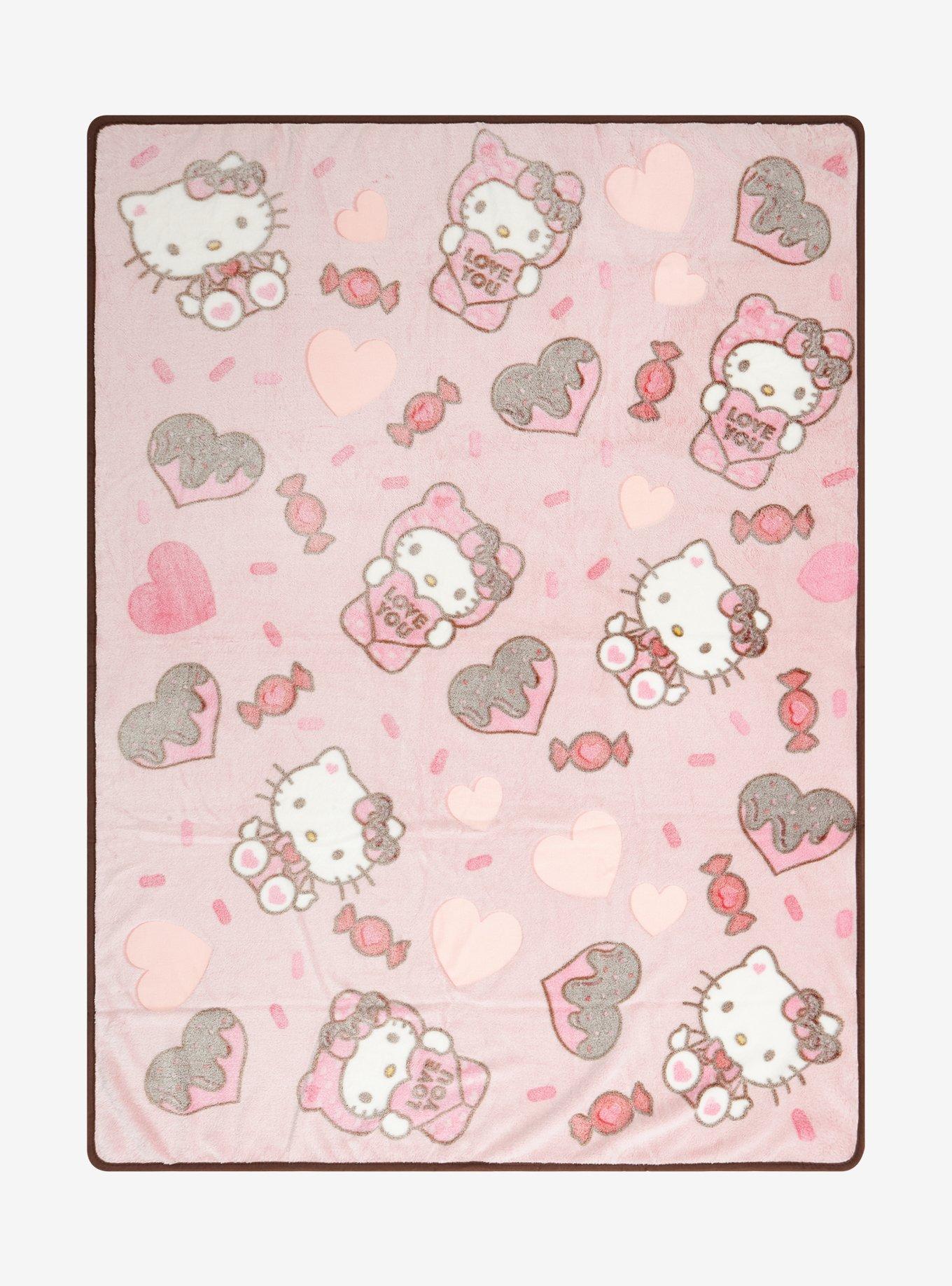 Sanrio Hello Kitty Candy Bear Fleece Throw, , hi-res