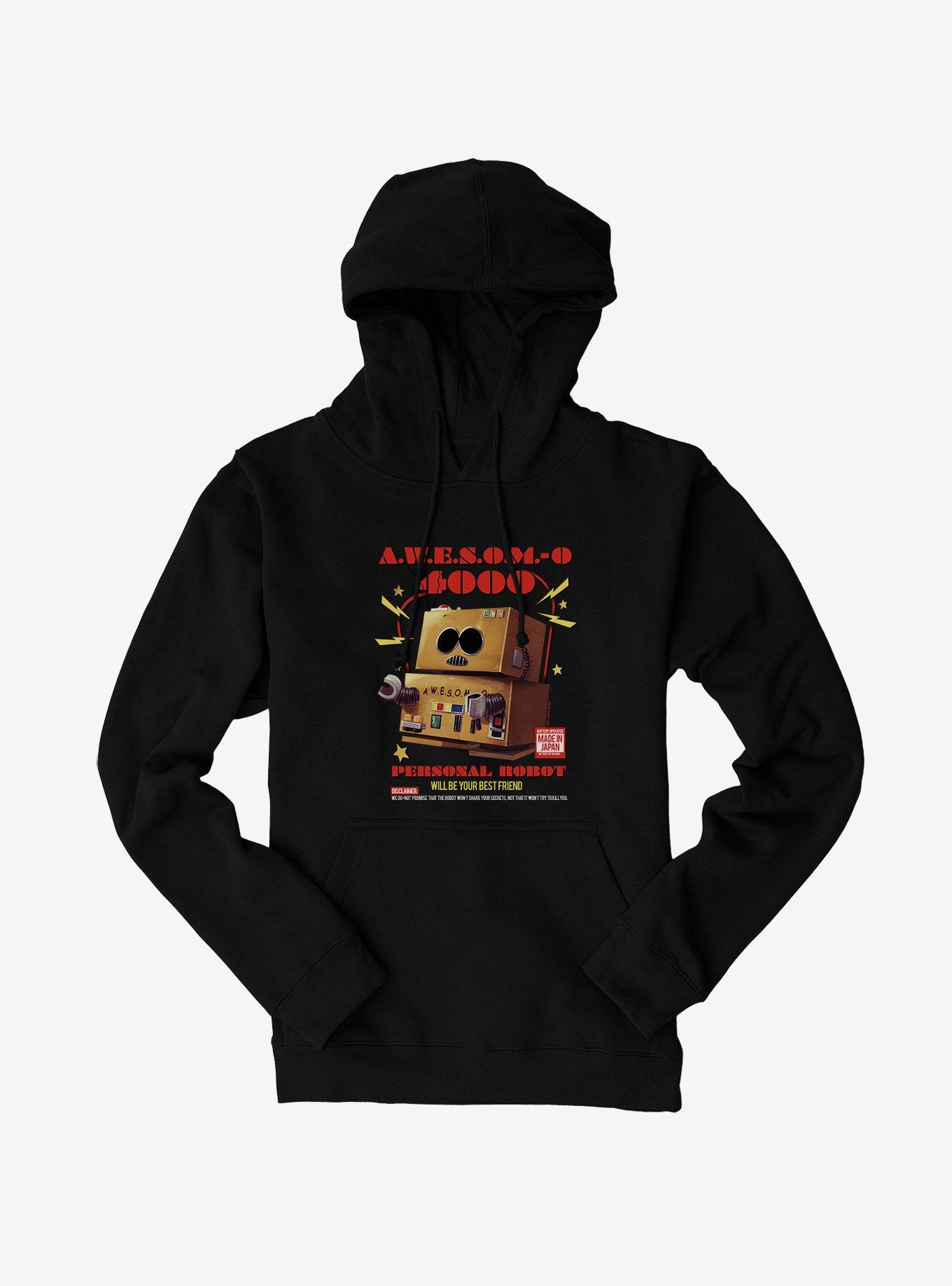 South Park A.W.E.S.O.M.-O 4000 Hoodie, BLACK, hi-res