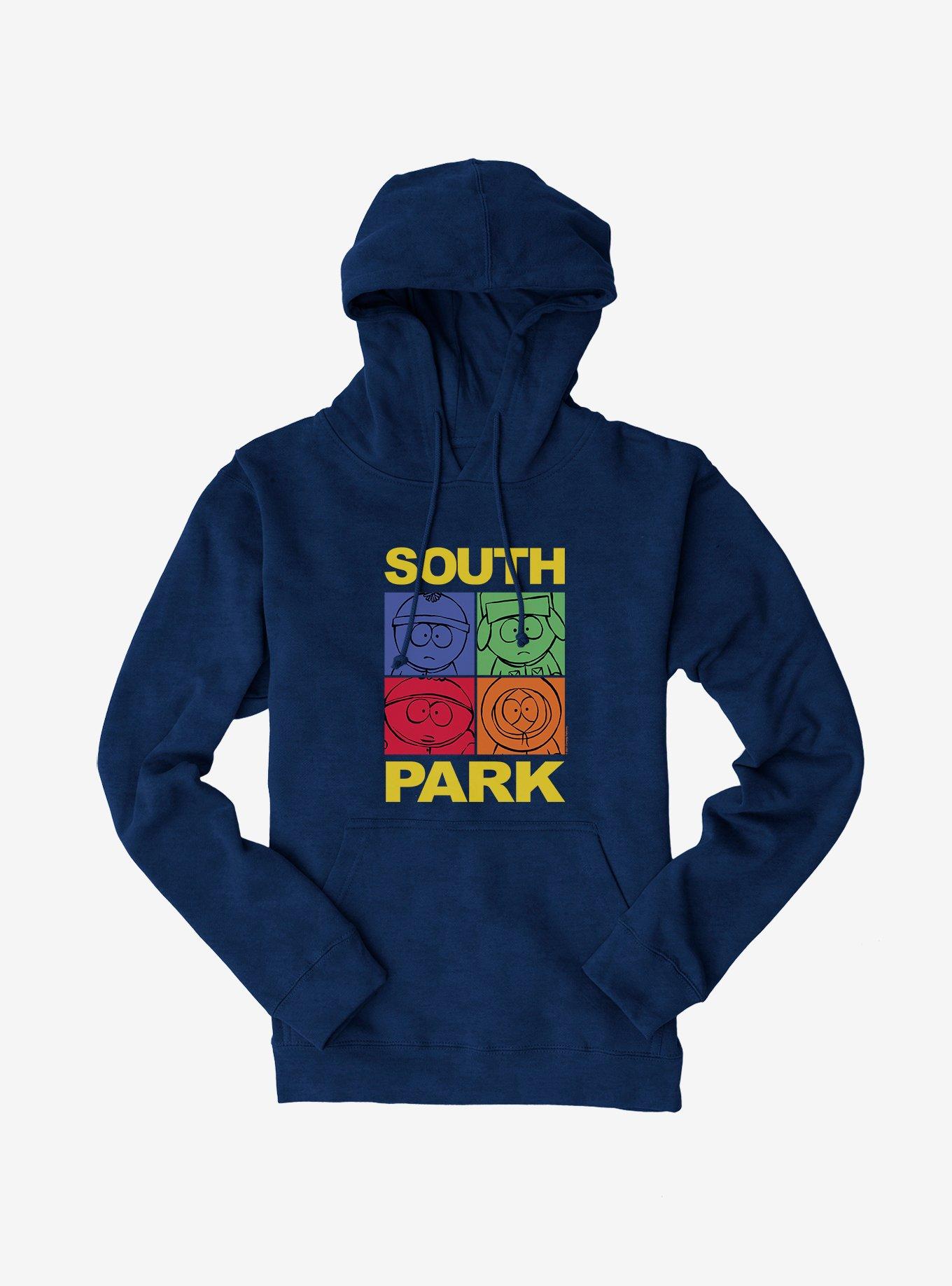South Park Character Color Blocks Hoodie, , hi-res