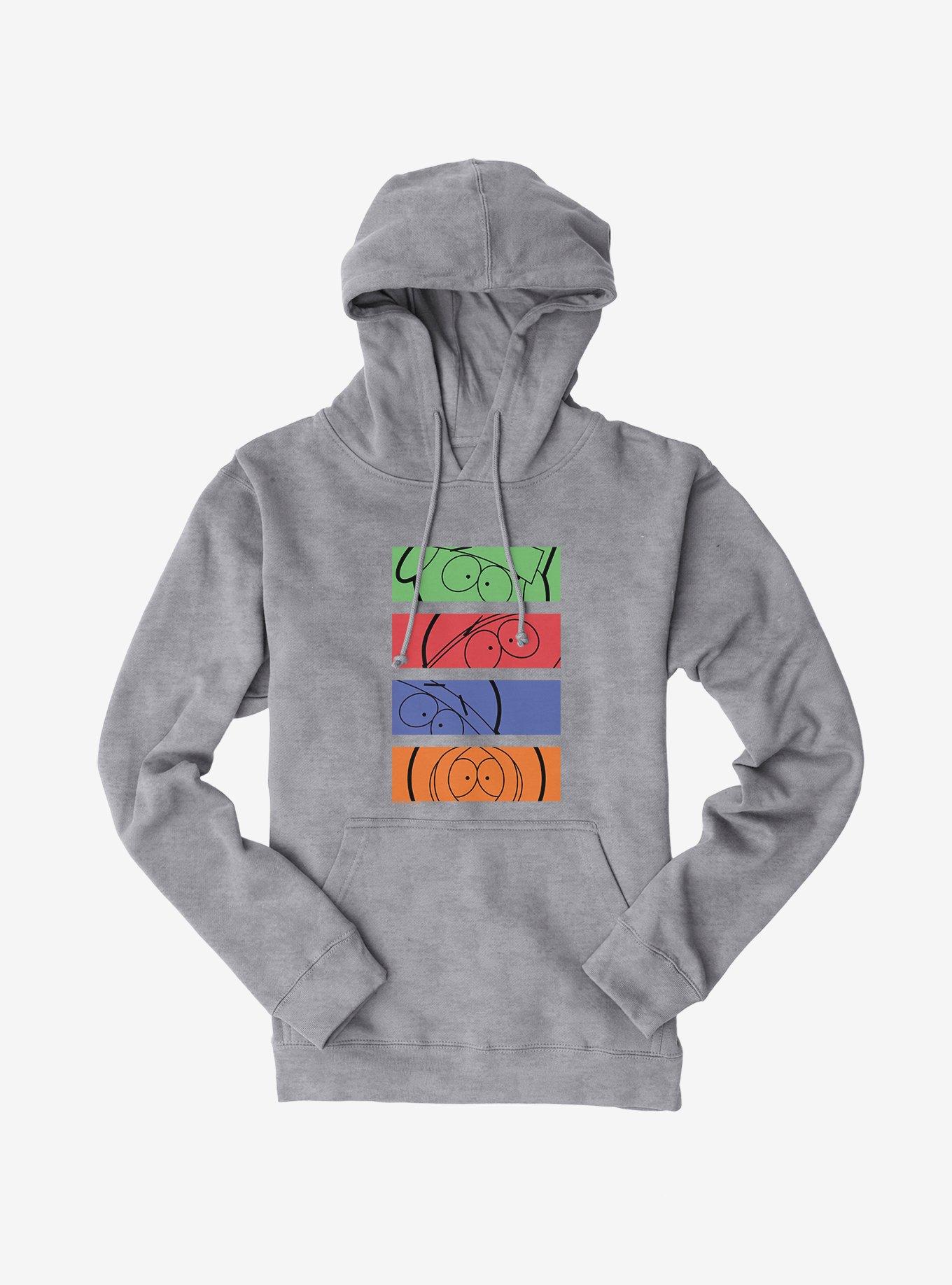 South Park Character Color Panels Hoodie