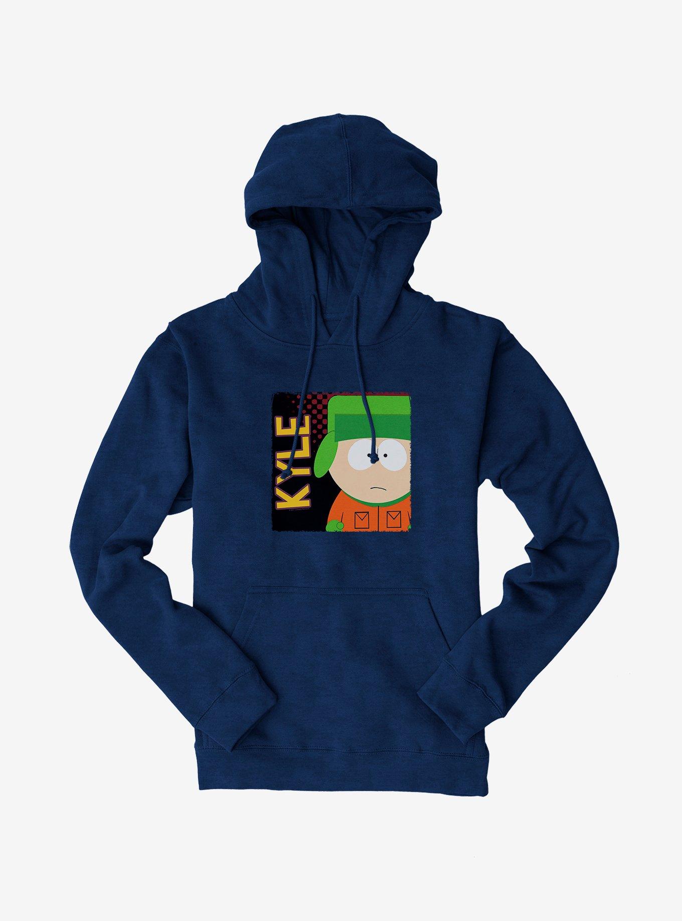 South Park Kyle Hoodie, NAVY, hi-res