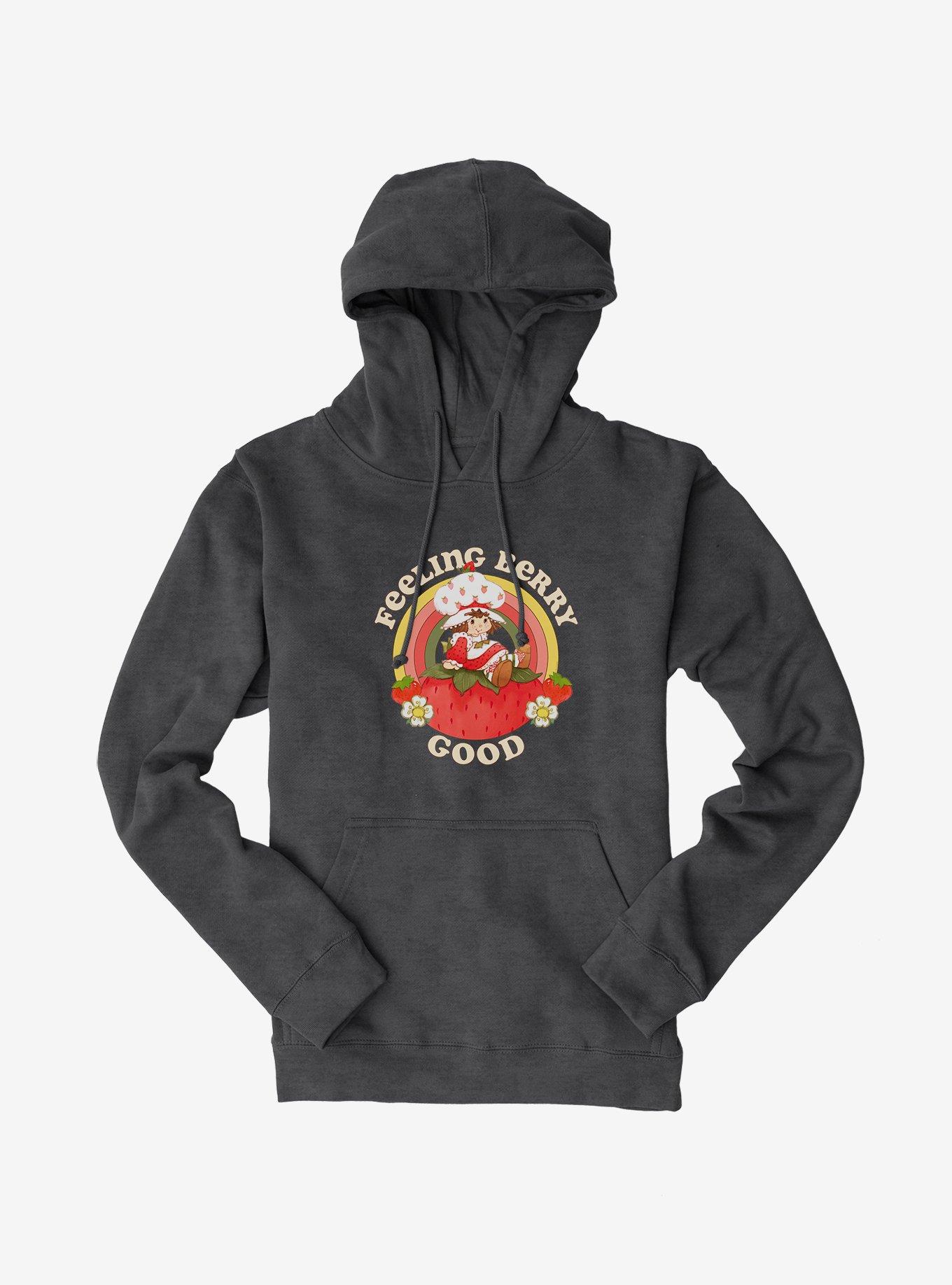 Strawberry Shortcake Feeling Berry Good Hoodie, DARK HEATHER, hi-res