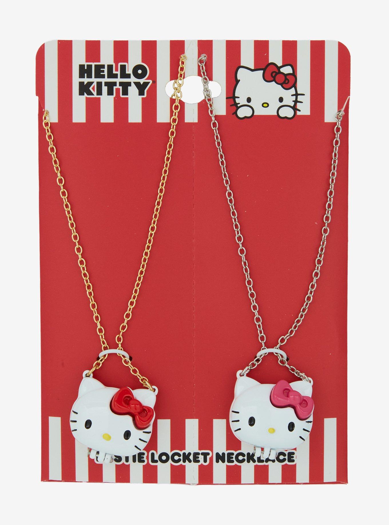 Sanrio Hello Kitty Bestie Locket Necklace Set, , hi-res