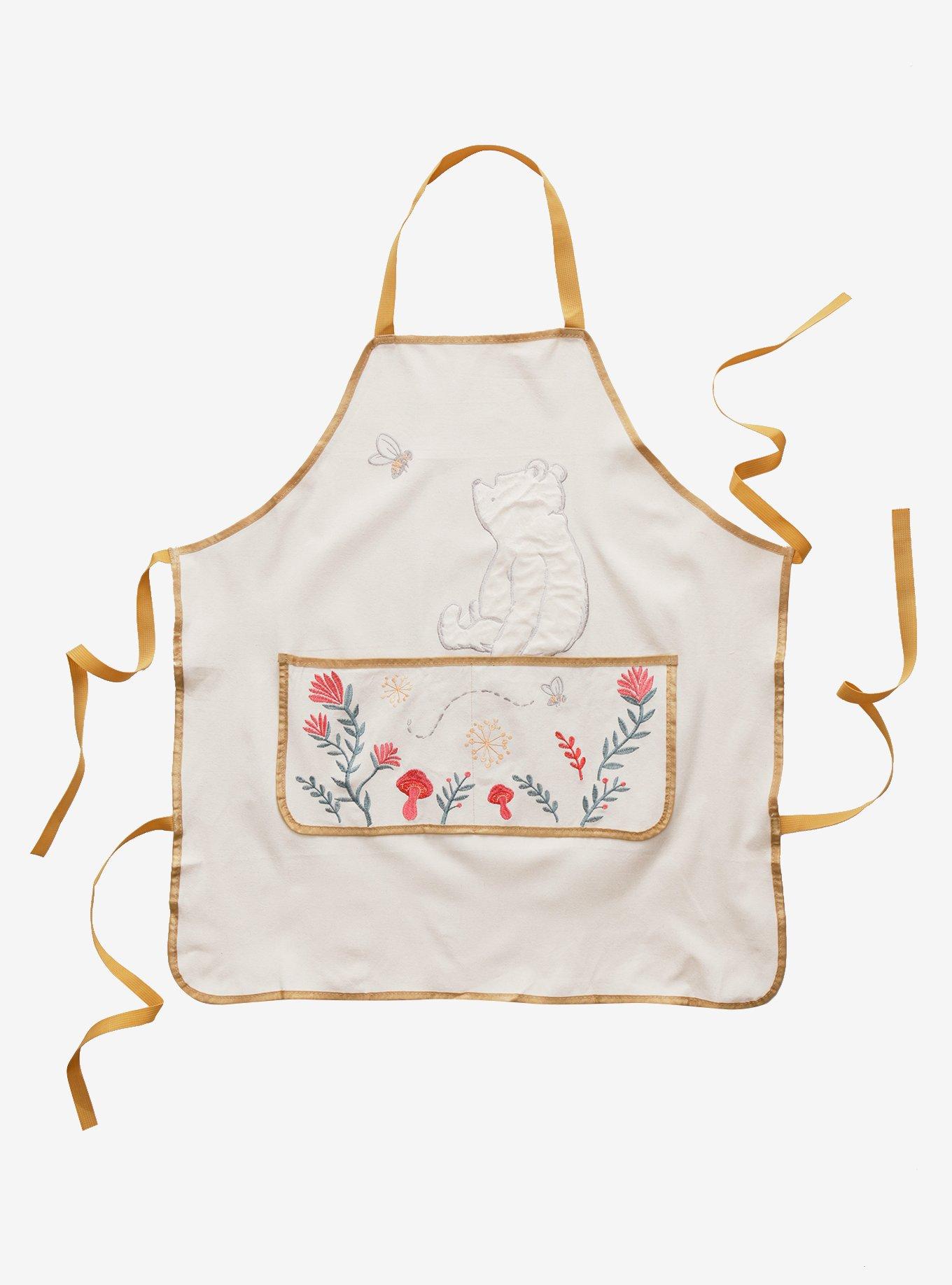 Disney Winnie the Pooh Floral Apron - BoxLunch Exclusive, , hi-res