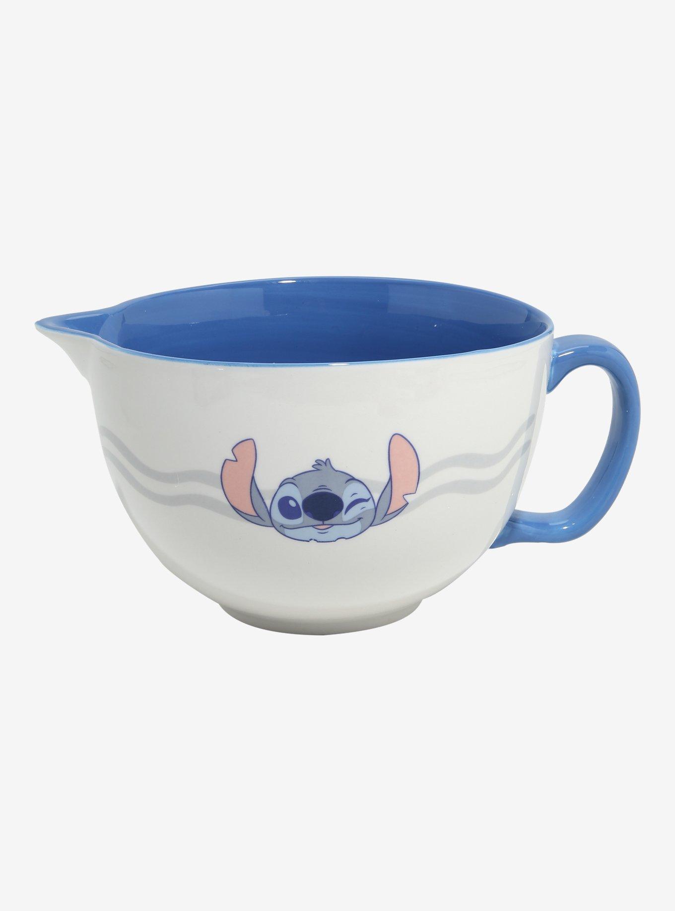 Disney Lilo & Stitch Winking Stitch Mixing Bowl - BoxLunch Exclusive, , hi-res