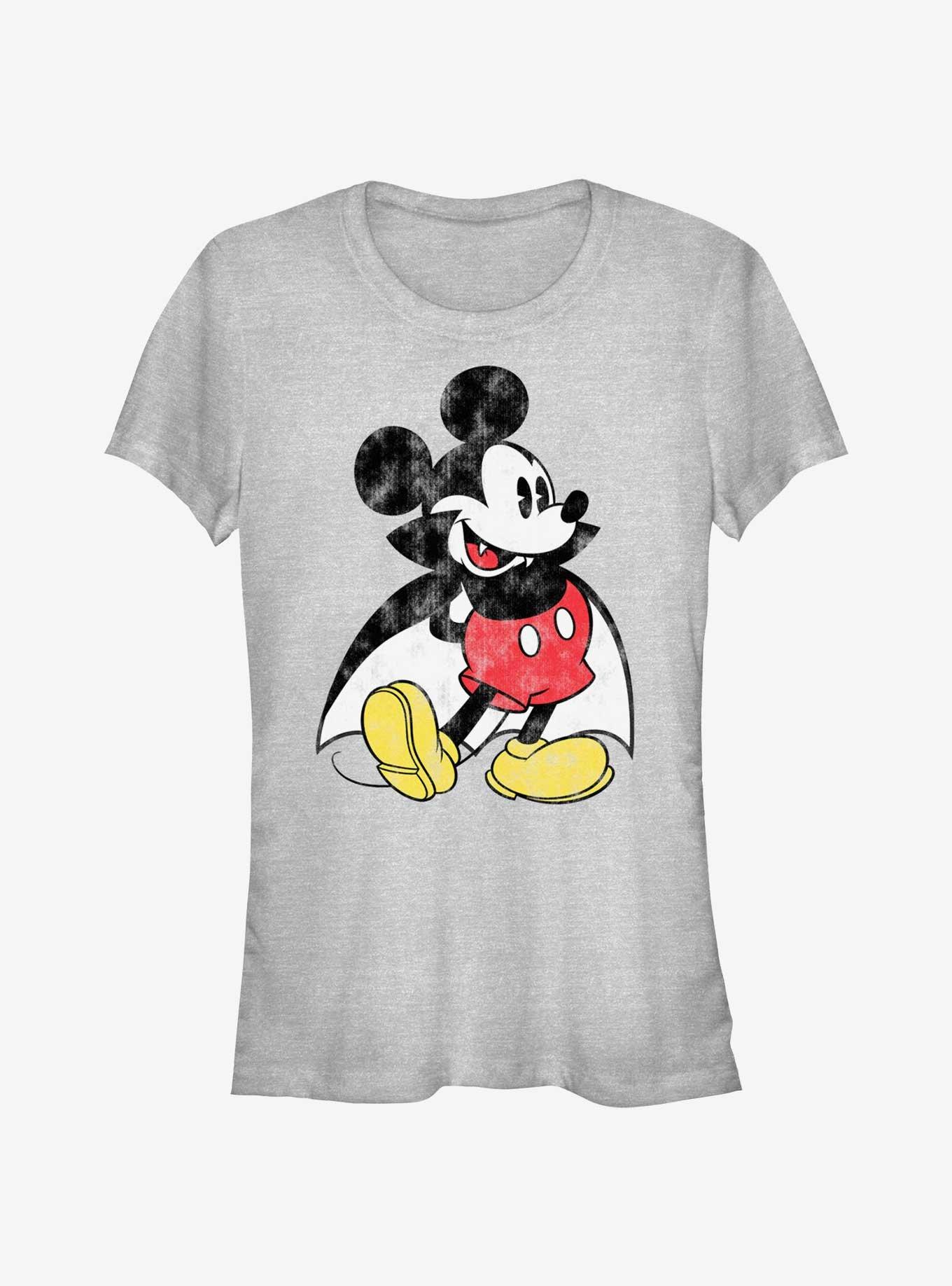 Disney Mickey Mouse Standing Vampire Girls T-Shirt, ATH HTR, hi-res