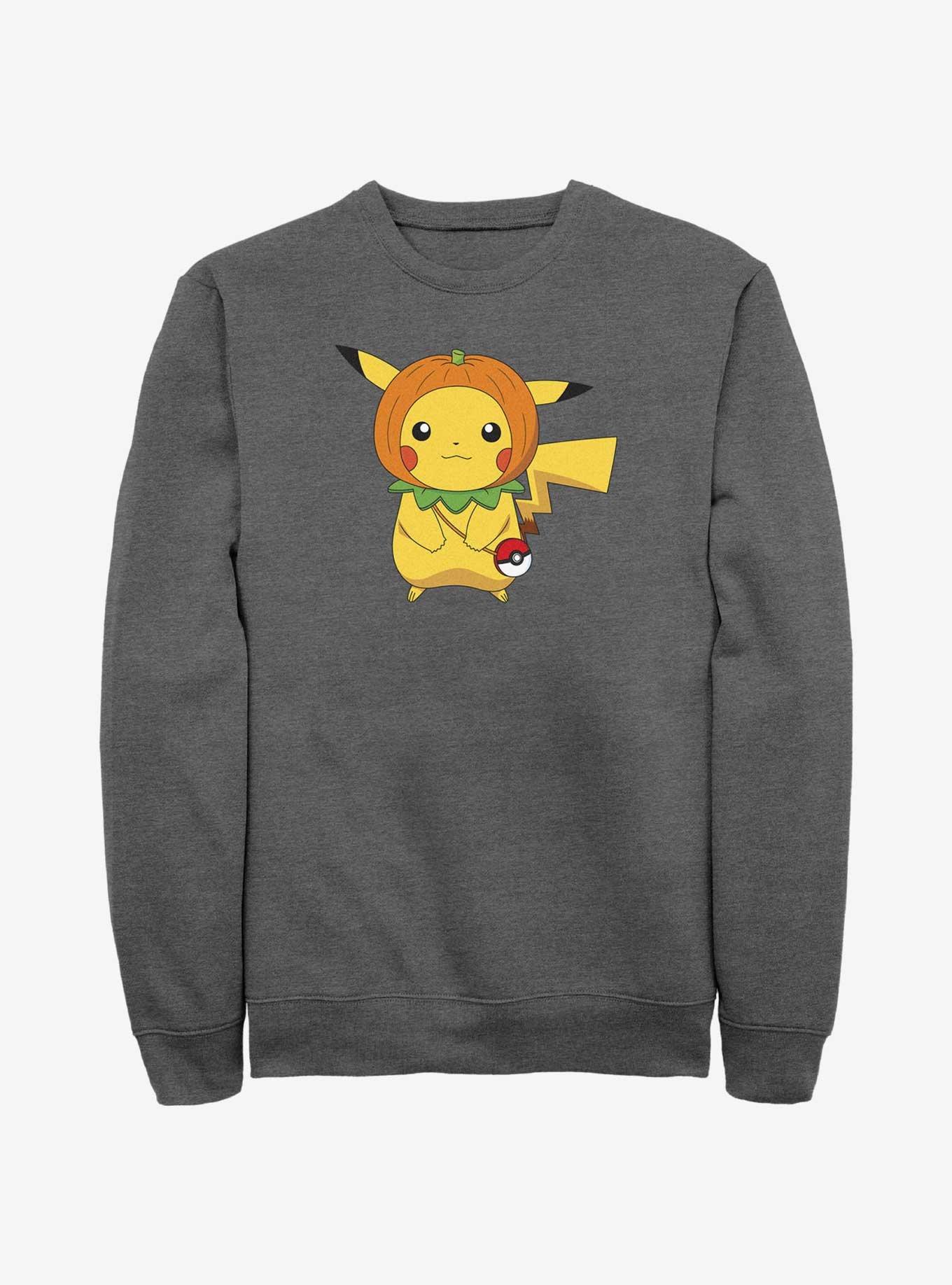 Pokemon Pumpkin Hat Sweatshirt, , hi-res