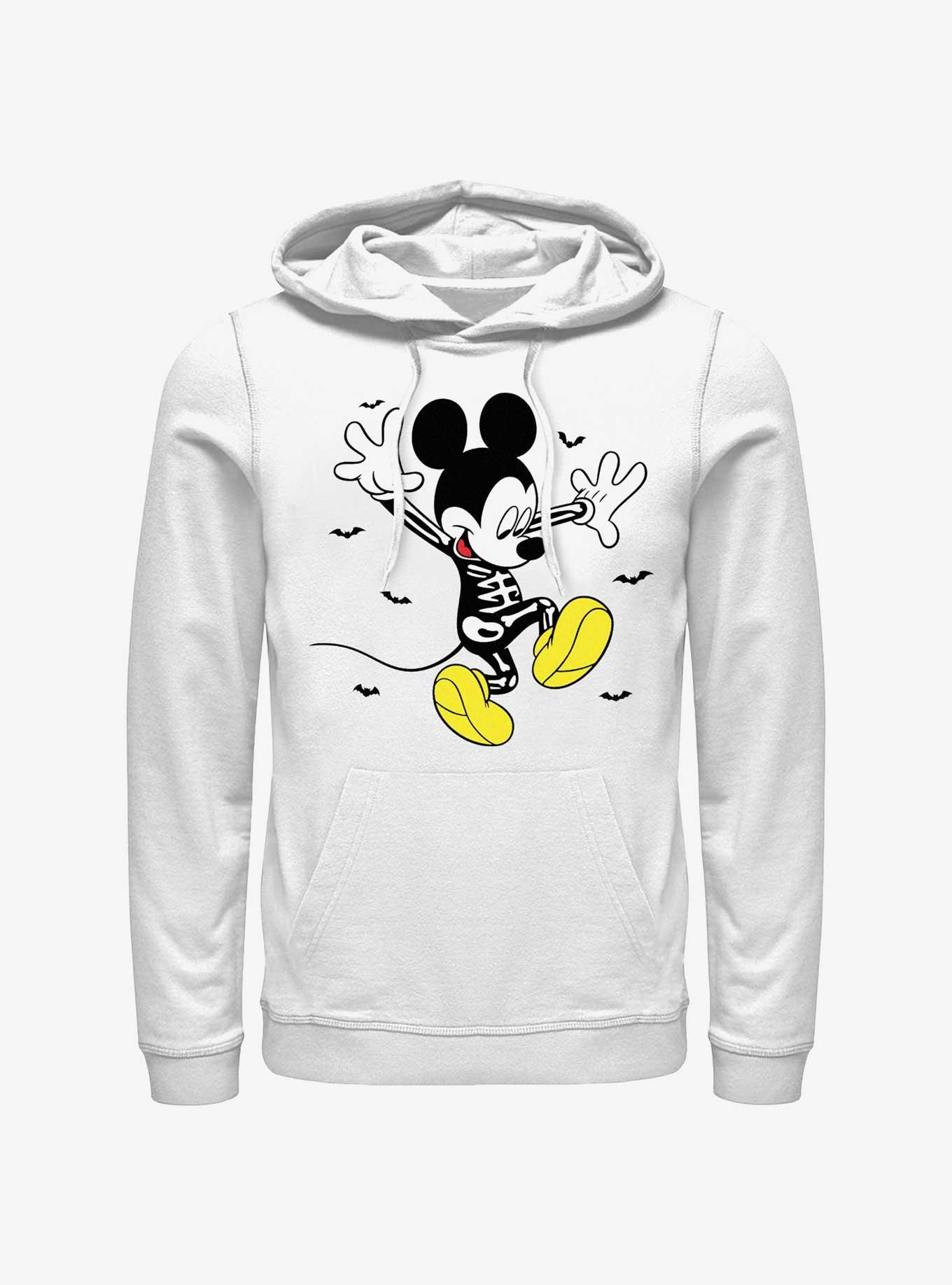 Disney Mickey Mouse Skeleton Skip Hoodie, , hi-res