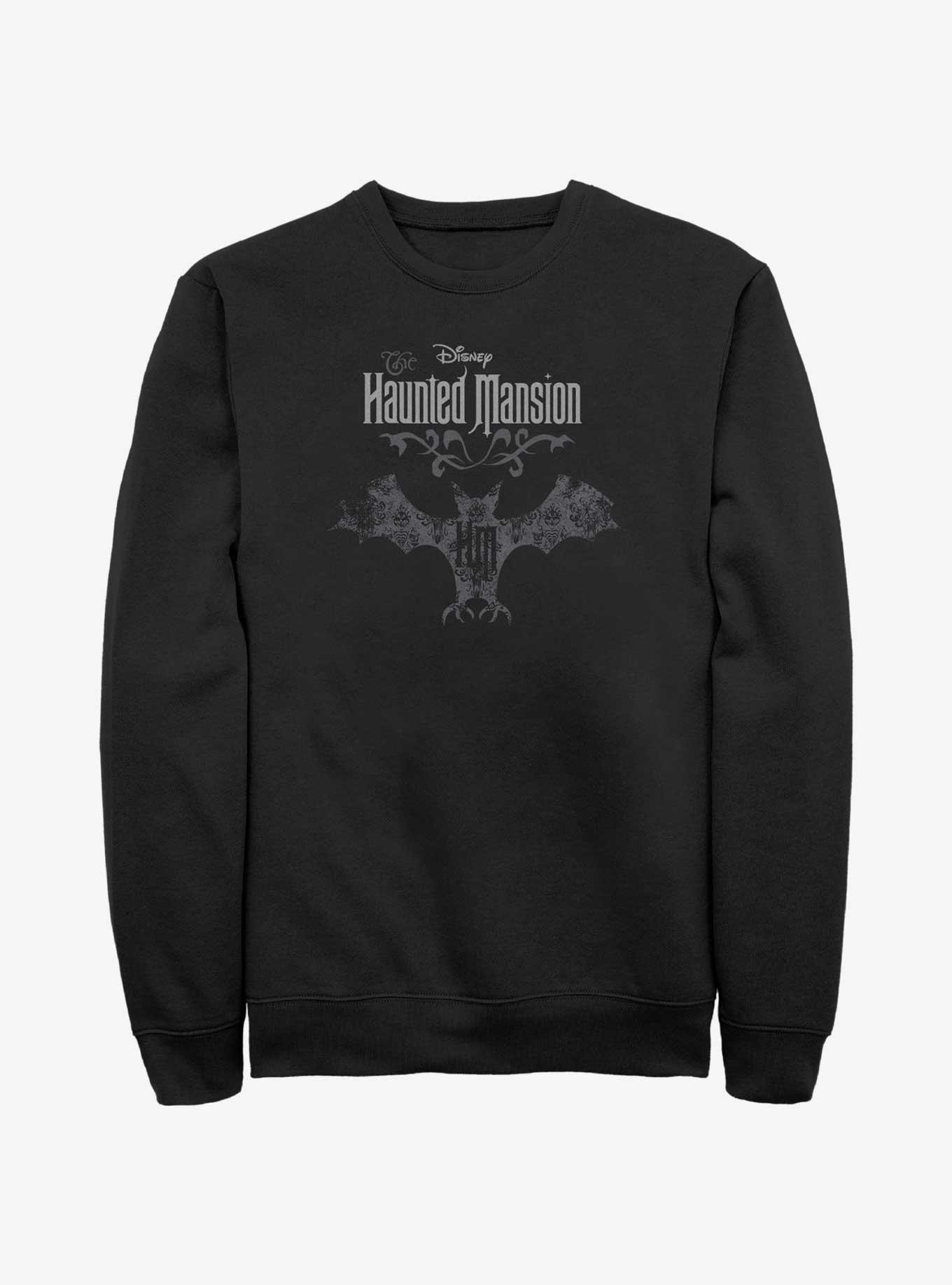 Disney The Haunted Mansion Bat Logo Sweatshirt