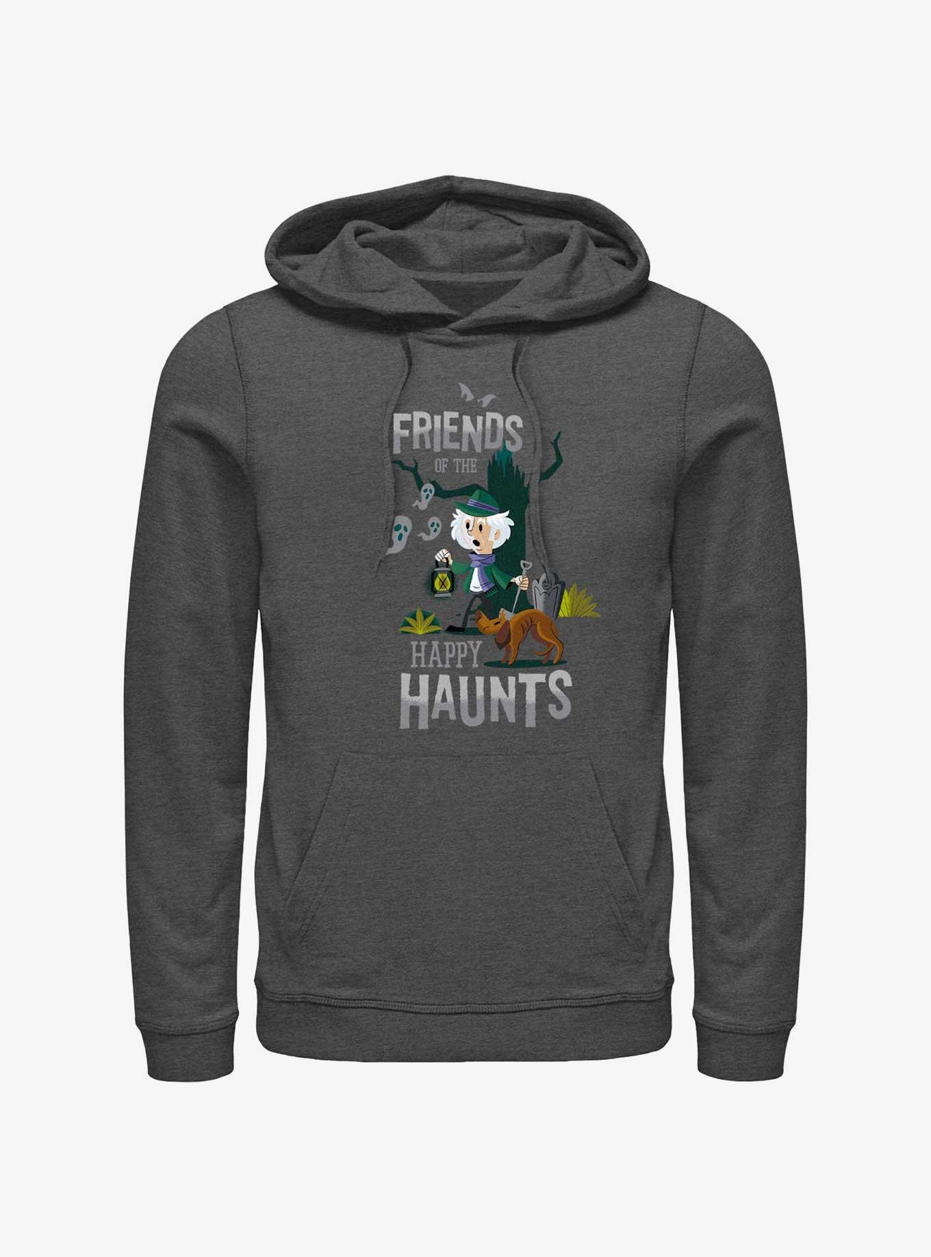 Disney The Haunted Mansion Friends Of The Happy Haunts Hoodie, CHAR HTR, hi-res