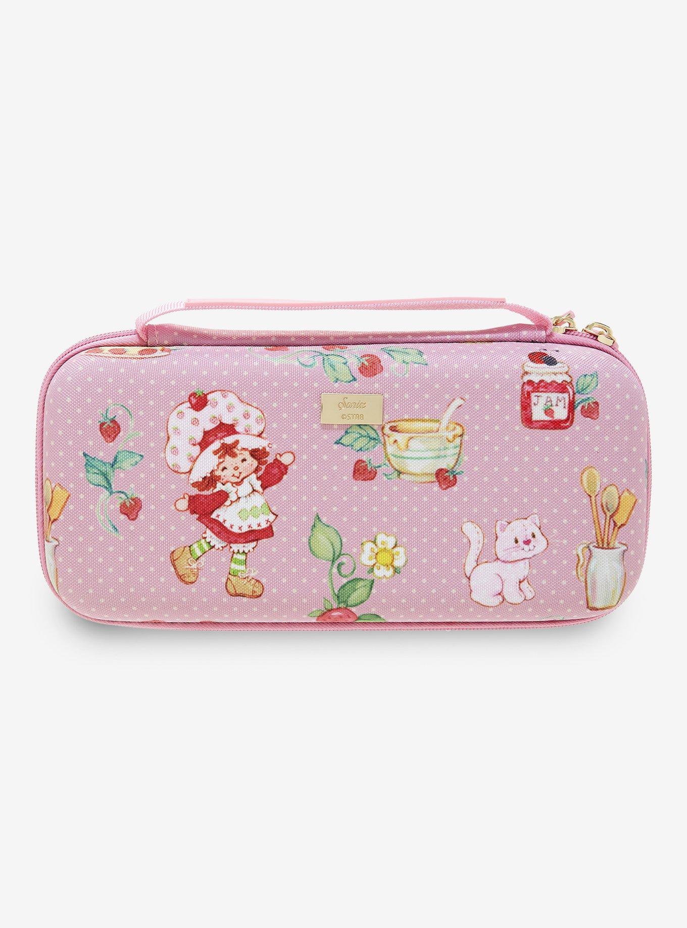 Sonix Strawberry Shortcake Strawberry & Custard Polka Dot Nintendo Switch Carrying Case, , hi-res