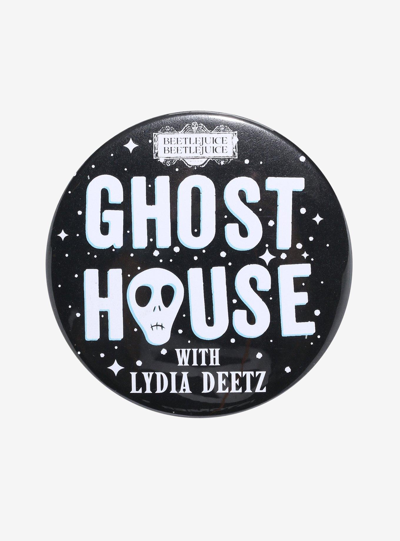 Beetlejuice Beetlejuice Ghost House 3-Inch Button, , hi-res