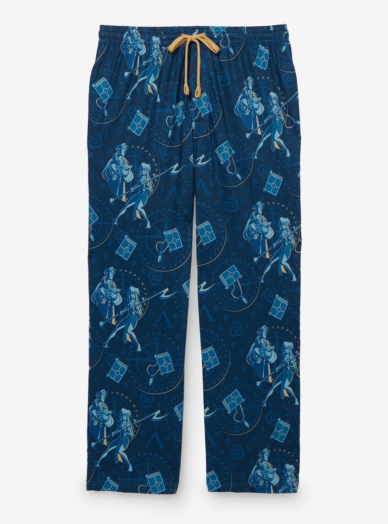 Disney Atlantis: The Lost Empire Milo & Kida Allover Print Sleep Pants - BoxLunch Exclusive, , hi-res